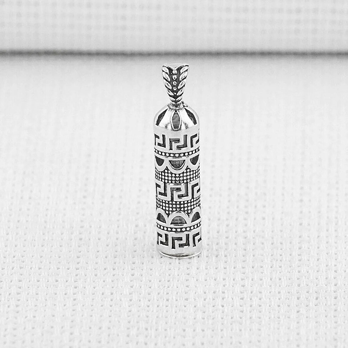 Cevşeni Kebir Dualı 925 Ayar Gümüş Erkek Kolye Ucu