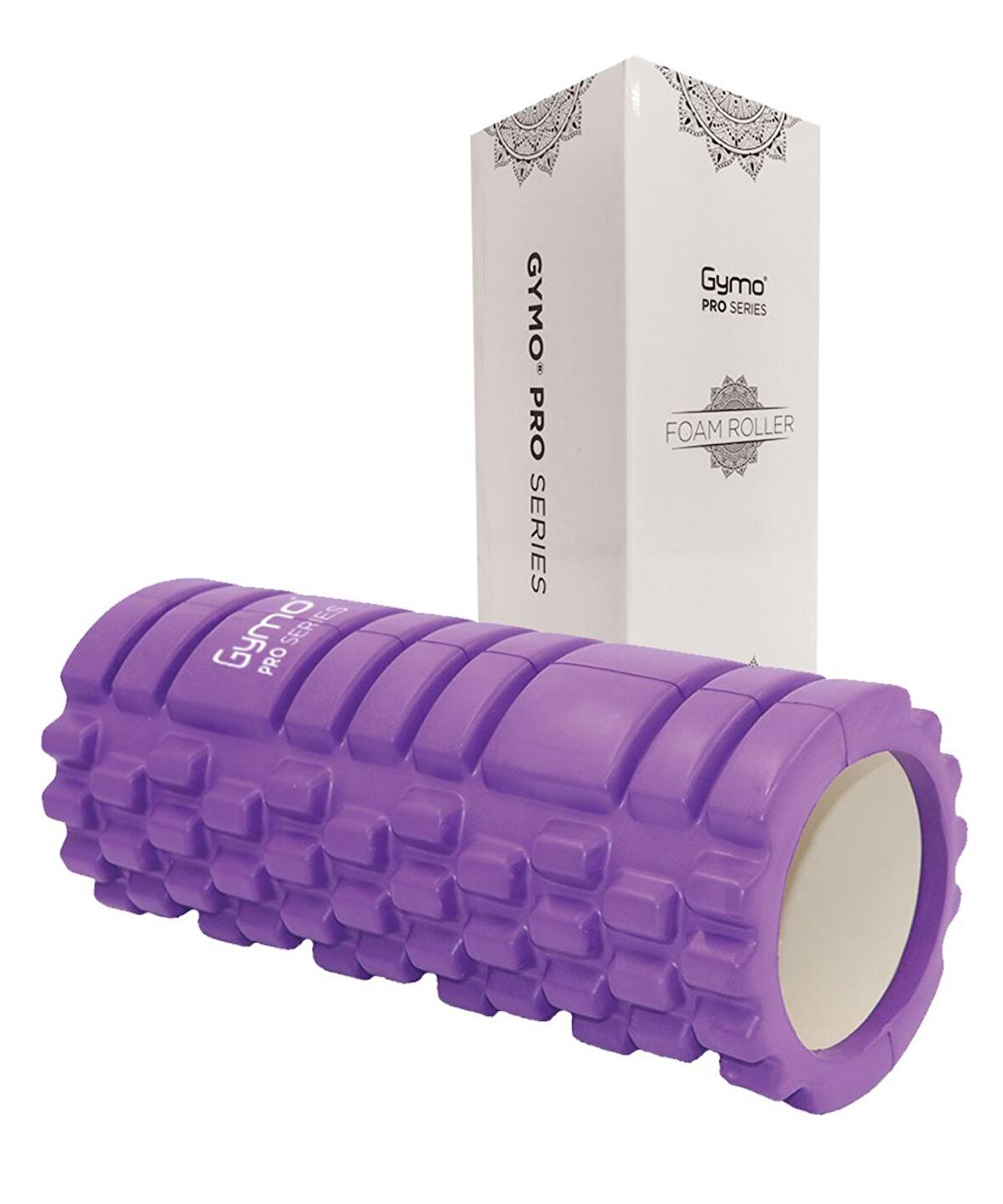 Gymo Pro Series Foam Roller Pilates Masaj Rulosu Mor