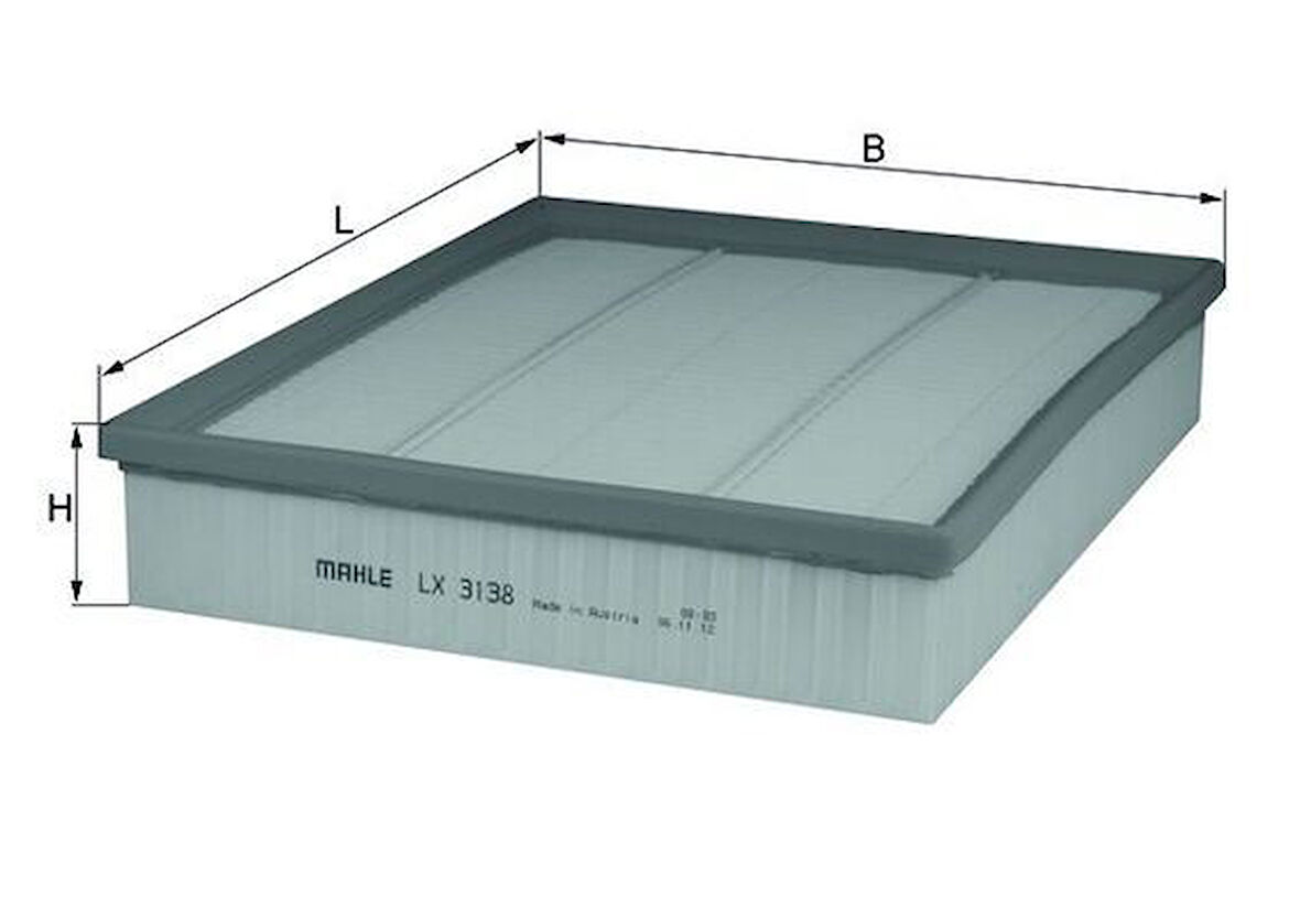 Vag Hava Filtresi Amarok 10> 2.0tsi 2.0tdi - Mahle Lx3138