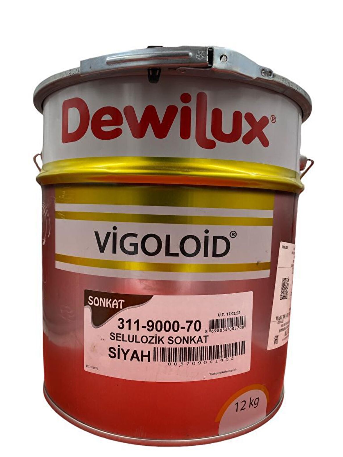 Dewilüx 12 kg İç Cephe Boyası Siyah