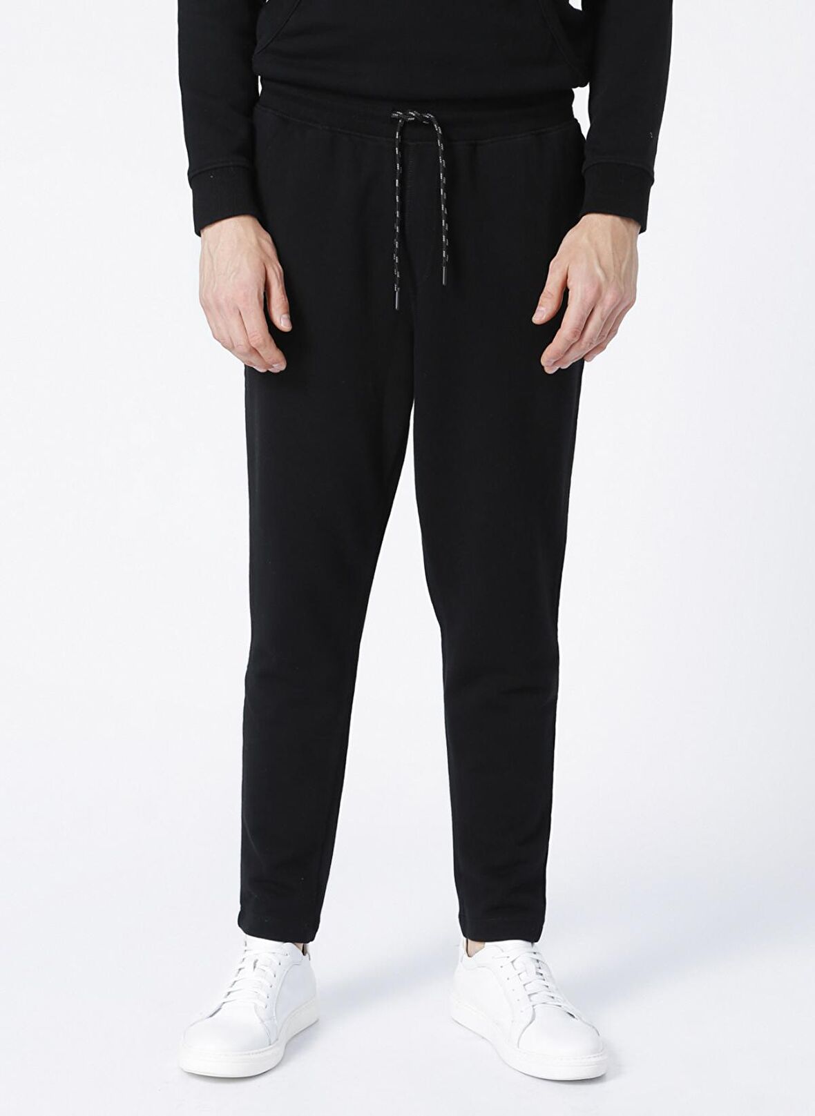 Columbia CS0223  Normal Düz Siyah Erkek Eşofman Altı