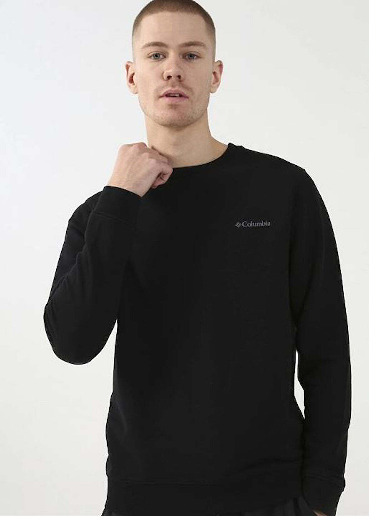 Columbia Csc M Basic Crew Erkek Sweatshirt ((PAMUK)