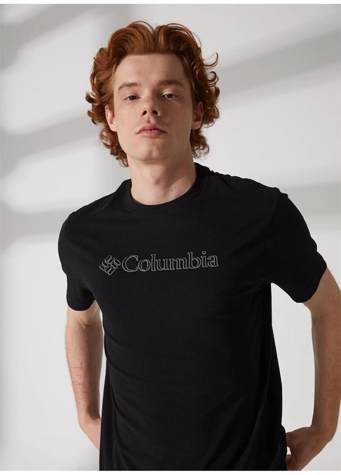 Columbia Csc M Centered Mini Logo Ss Tee Erkek Kısa Kollu Tişört CS0323-010