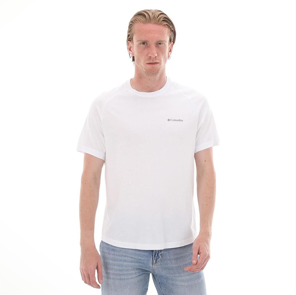 Columbia Csc M Comfort Ss Tee Beyaz T-Shirt