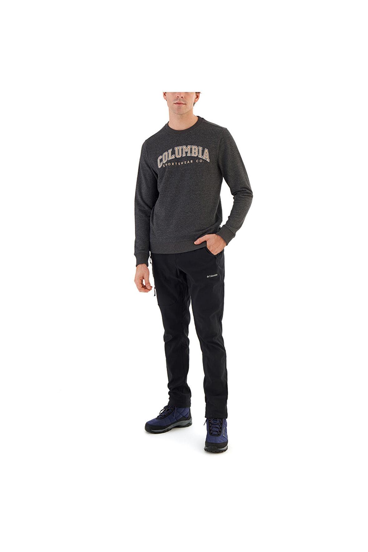 CSC College Logo Erkek Sweatshirt