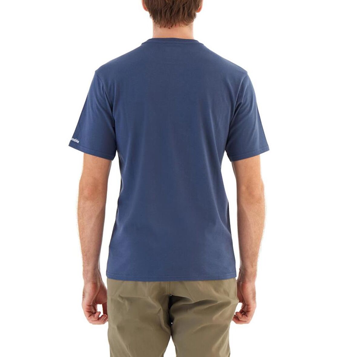 Columbia CSC Hikers Haven Erkek Kisa Kollu T-Shirt Mavi CS0336-480