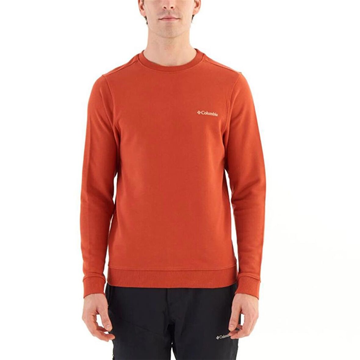 Columbia Csc M Basic Crew Kiremit Rengi Erkek Sweatshirt