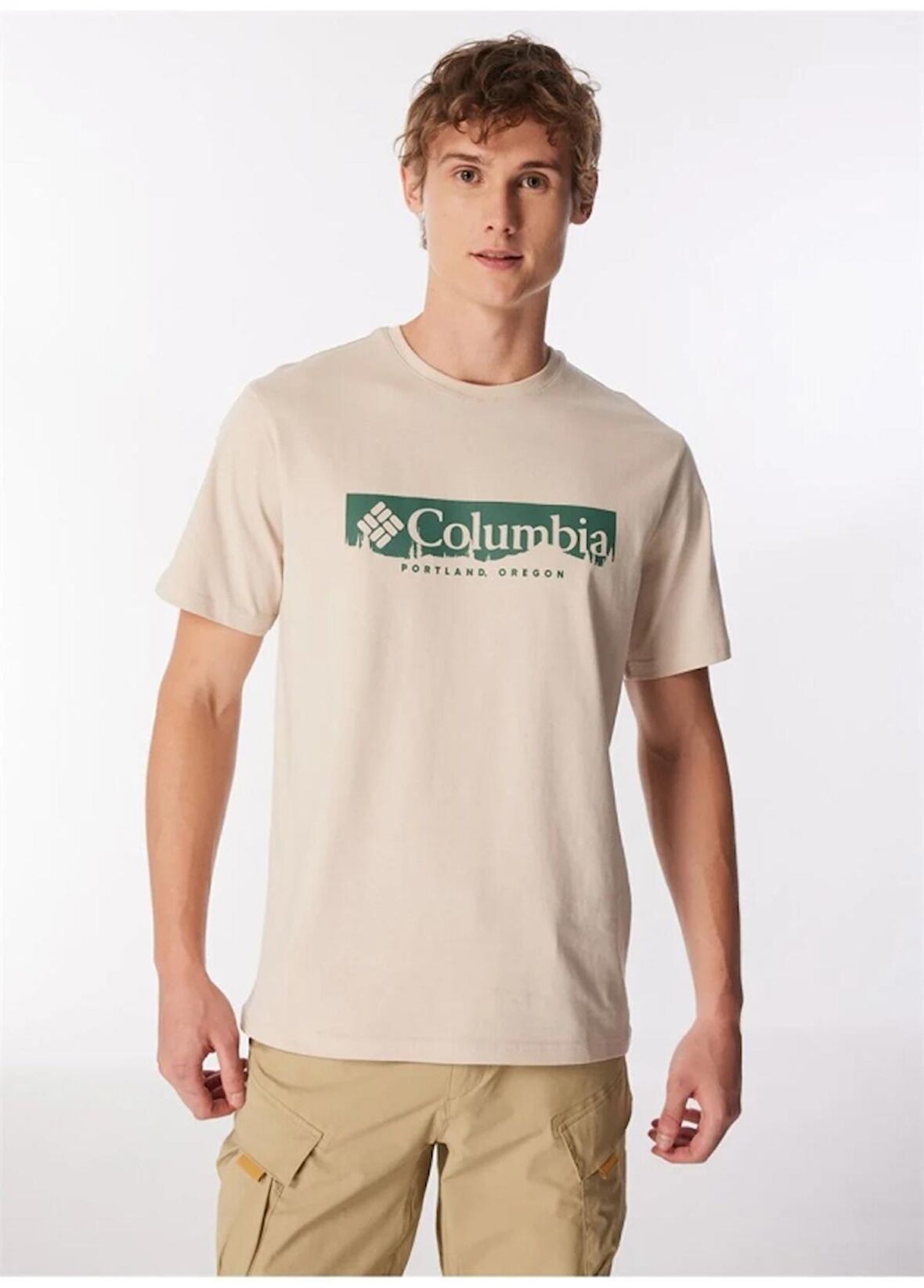 Columbia CSC M Box Treeline Ss Tee Erkek Kısa Kollu Tişört CS0371-278