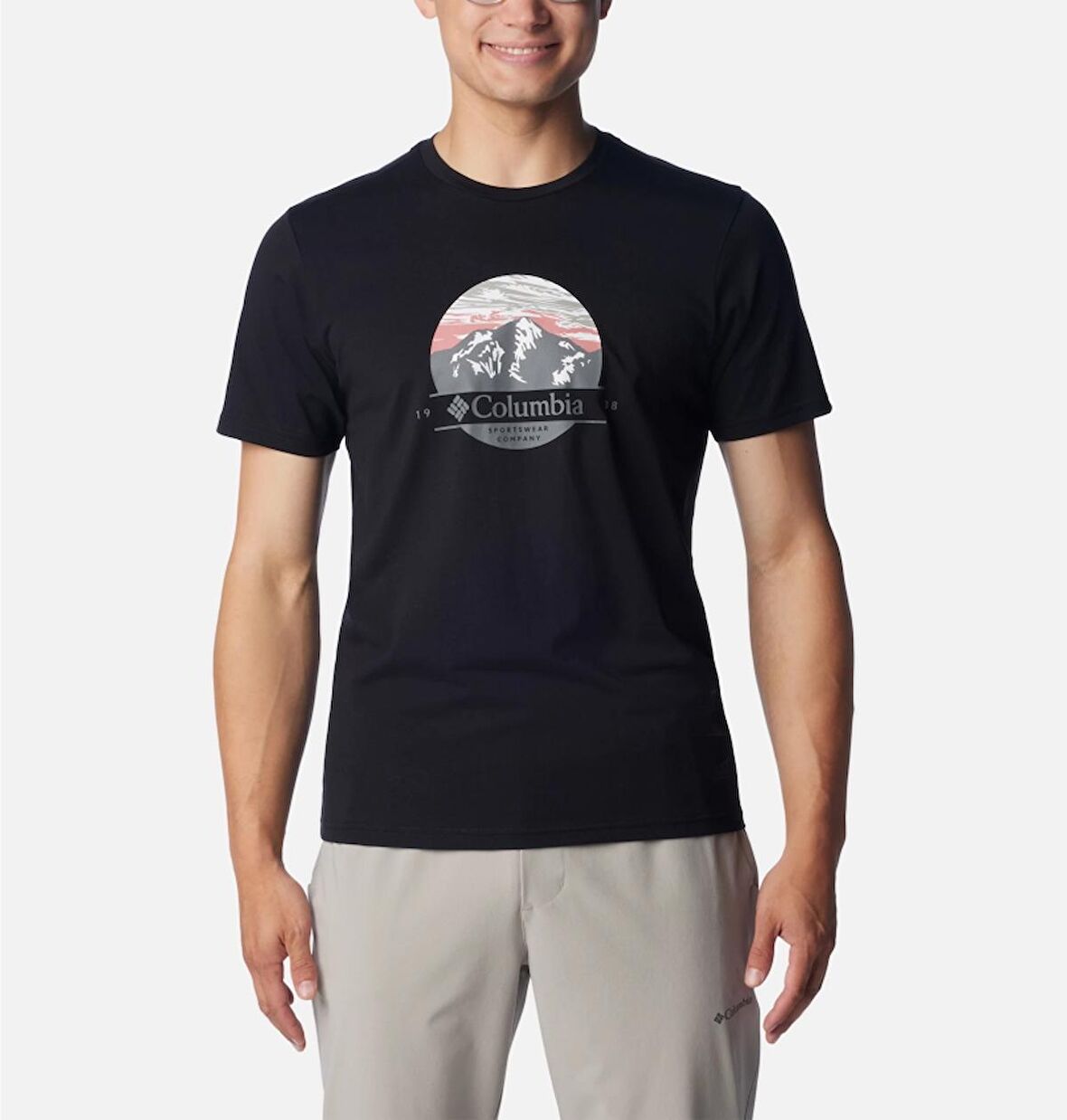 Columbia CSC M Scoped Viev Ss Tee Erkek Kısa Kollu Tişört CS0369-010