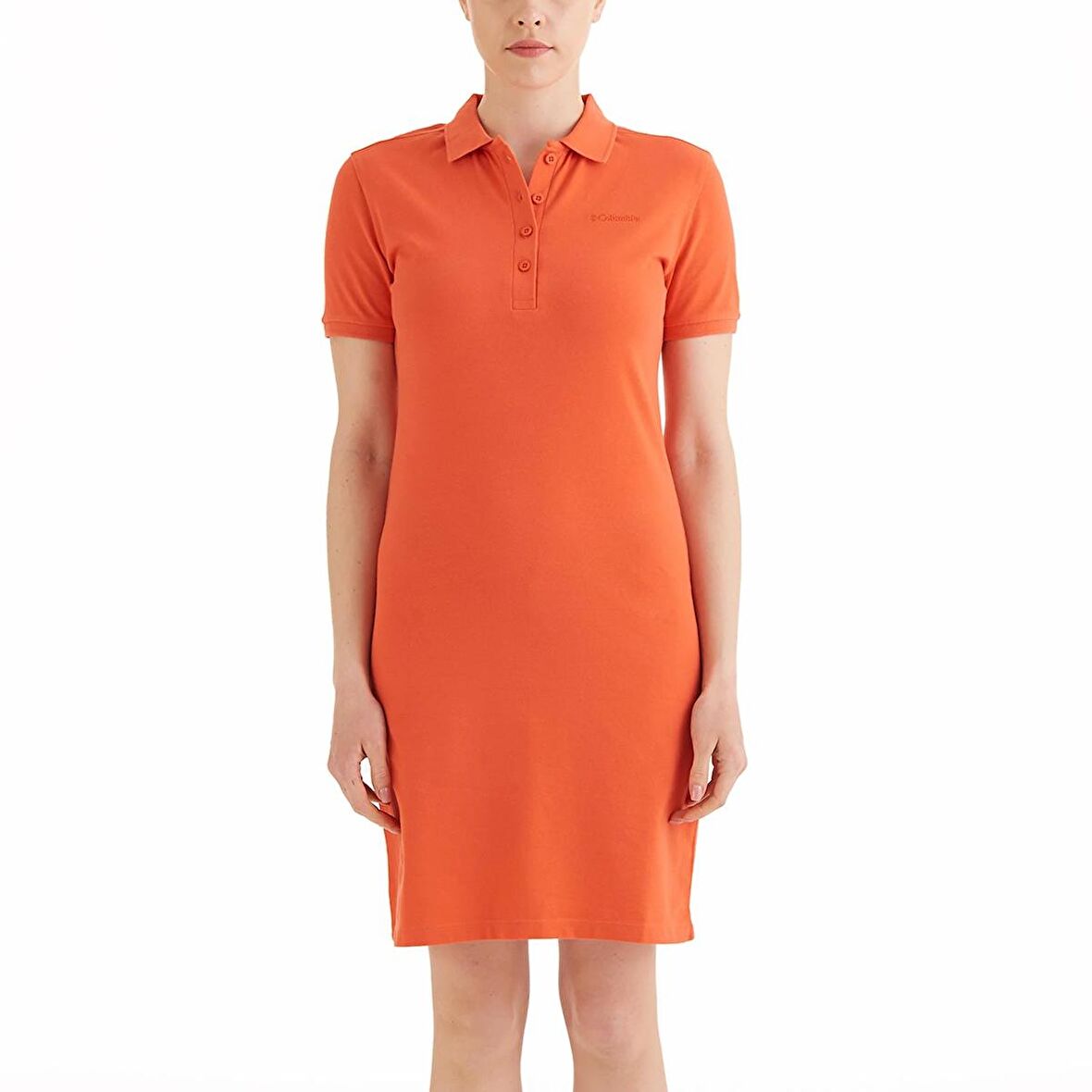 Columbia Cs0378 Csc W Basic Polo Ss Dress Kadın Elbise