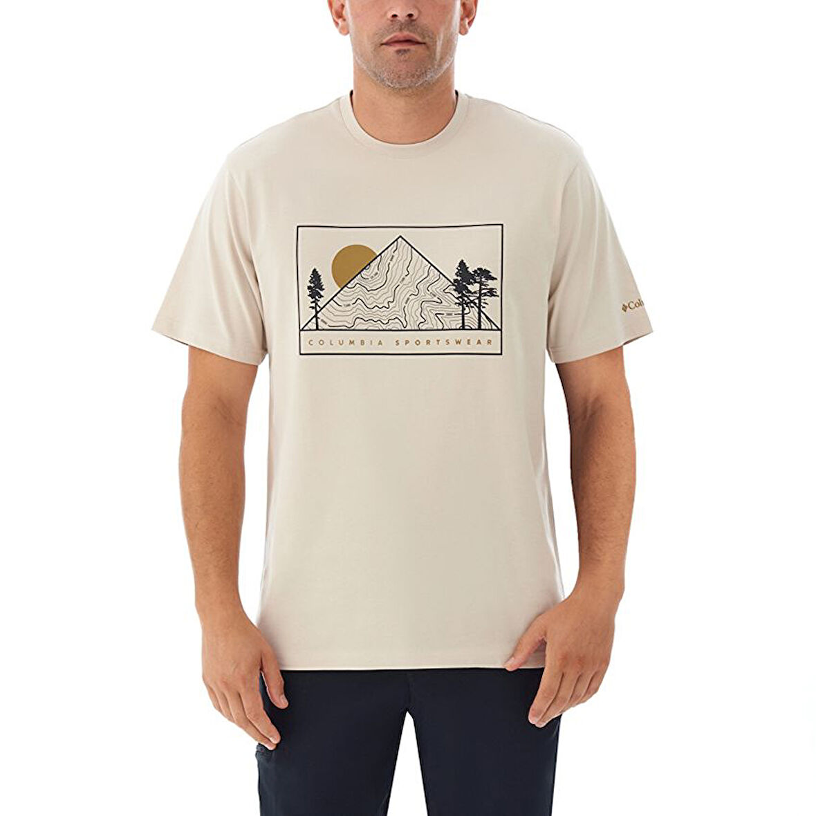 Columbia Csc M Peaked Sunscape Ss Tee Erkek Kısa Kollu Tişört CS0398