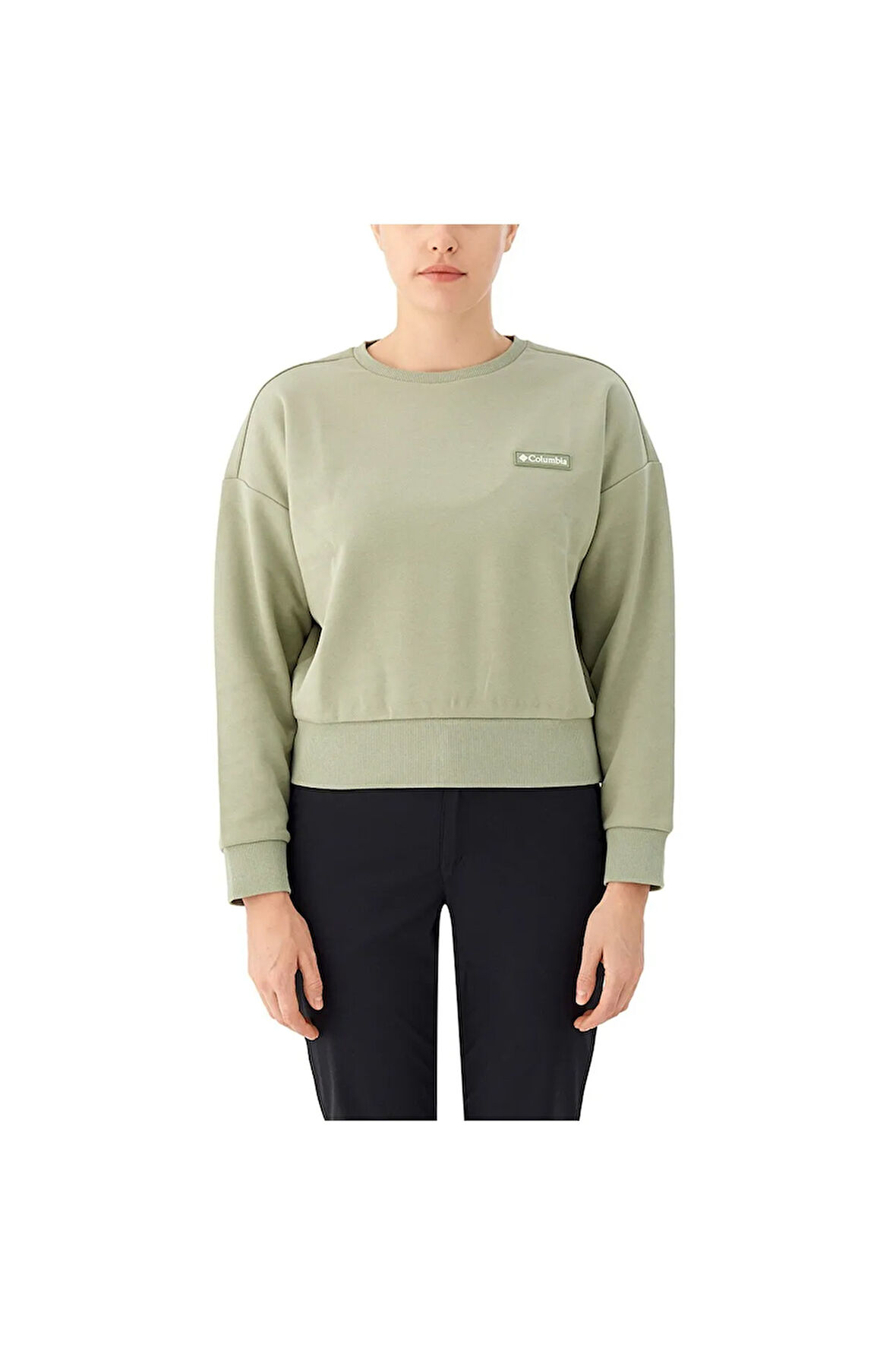 Cs0404 Csc W Marble Canyon Crop kadın Sweatshırt