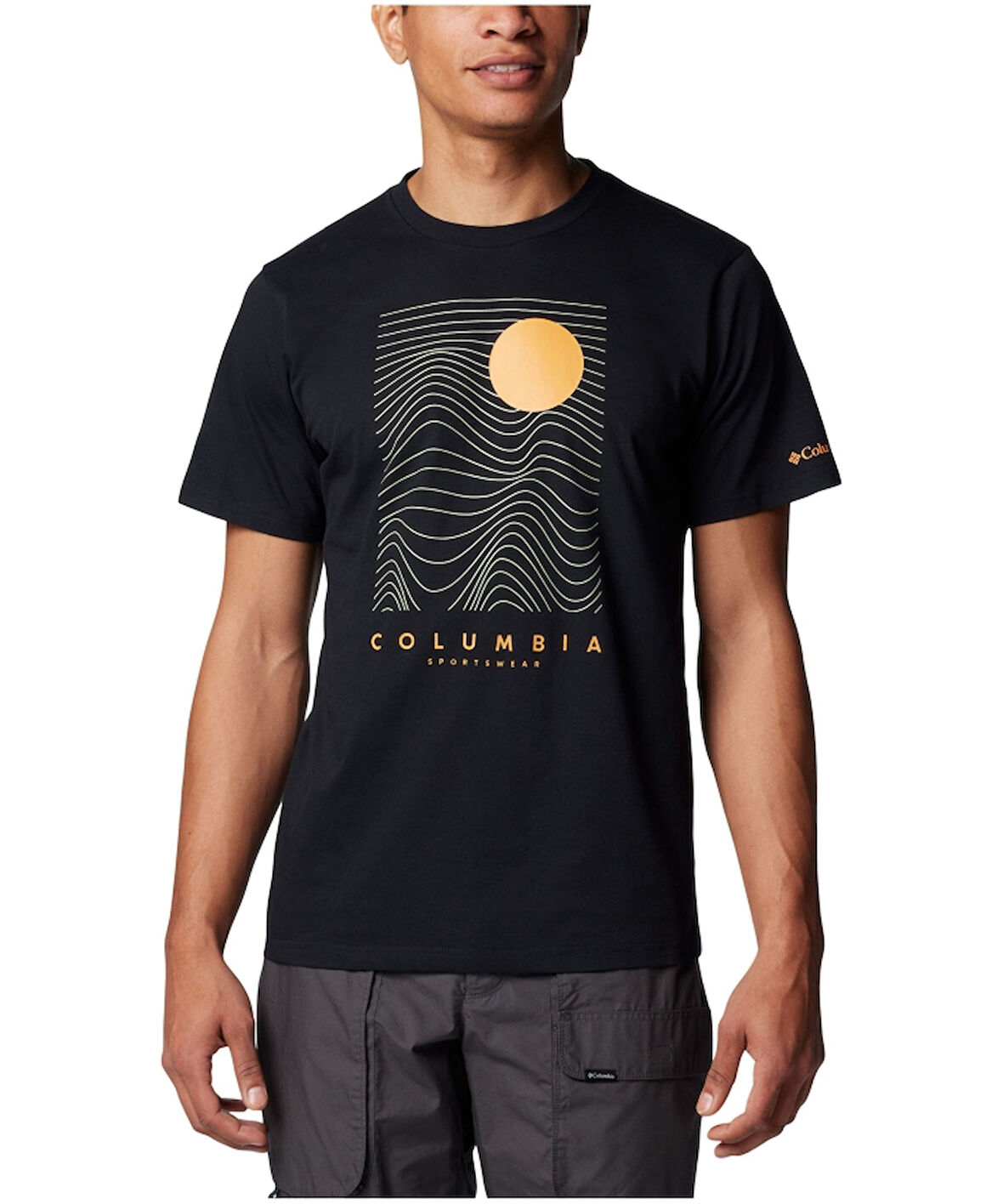Columbia Csc M Linear Drifts Ss Tee Erkek Kısa Kollu Tişört CS0390