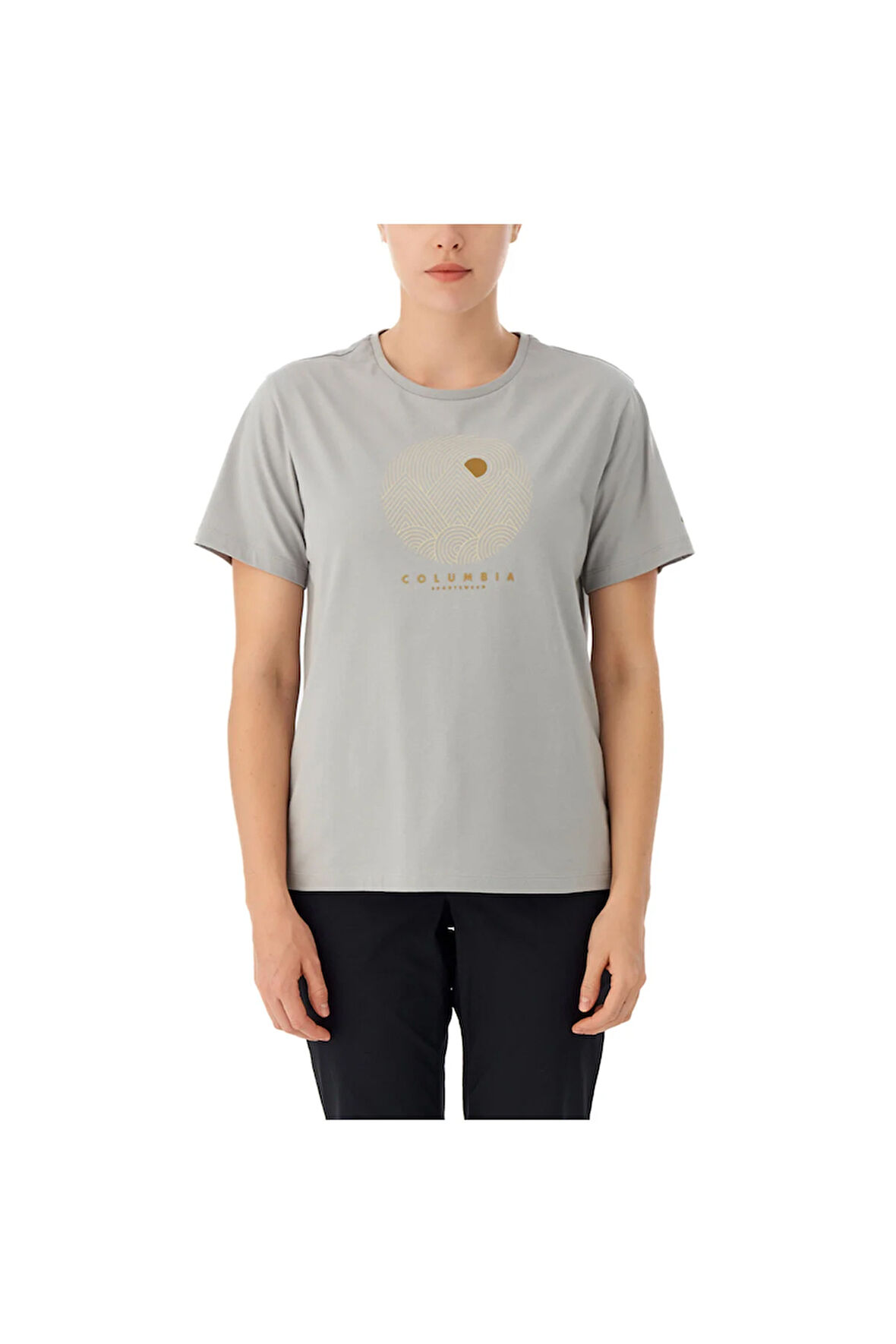 CSC Linear Landscape Kadın Kısa Kollu T-Shirt