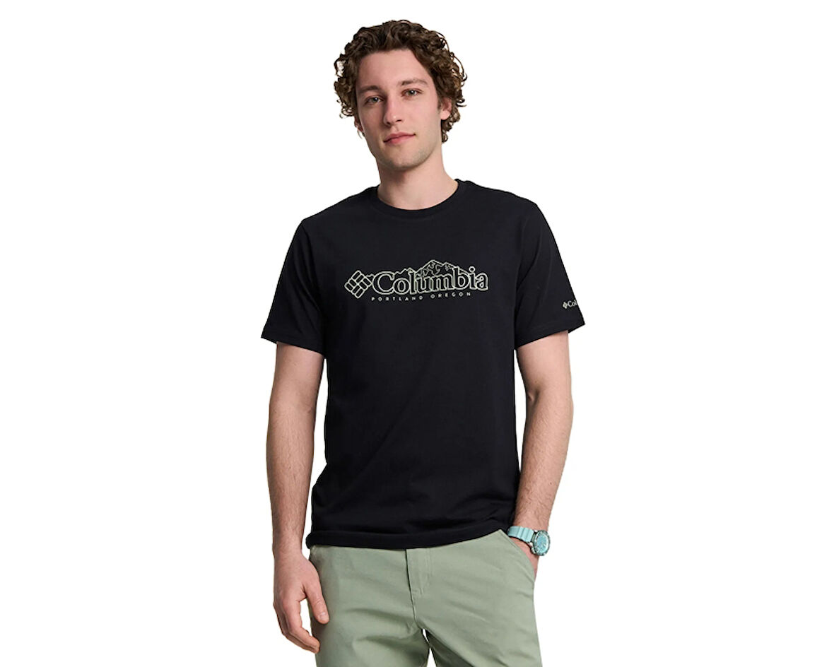 Columbia CSC M Branded Peaks SS Tee Erkek Kısa Kollu Tişört CS0414