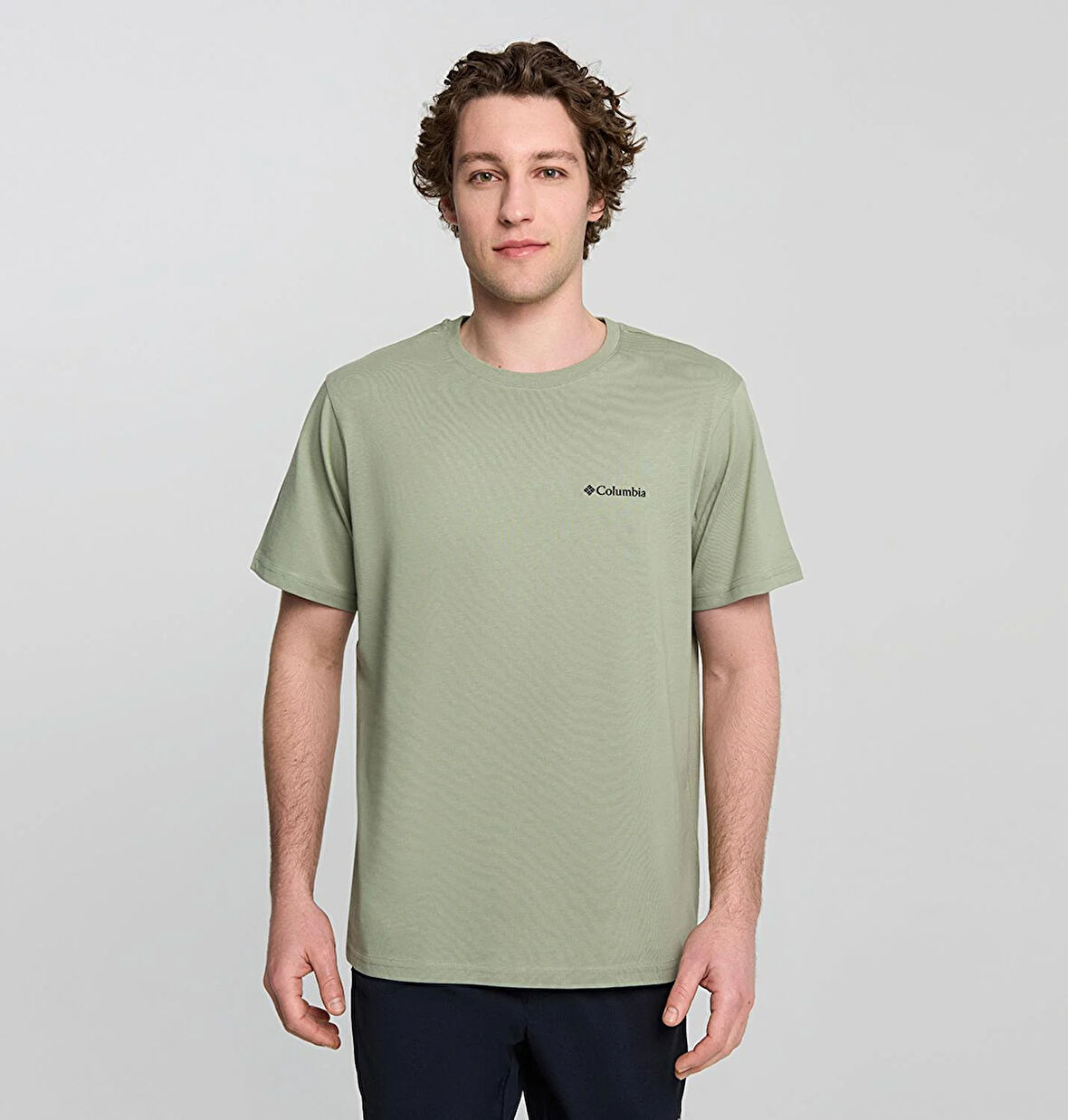 Columbia Cs0415 Csc M Comfort Pasteled Framed Ss Tee Erkek T-Shirt