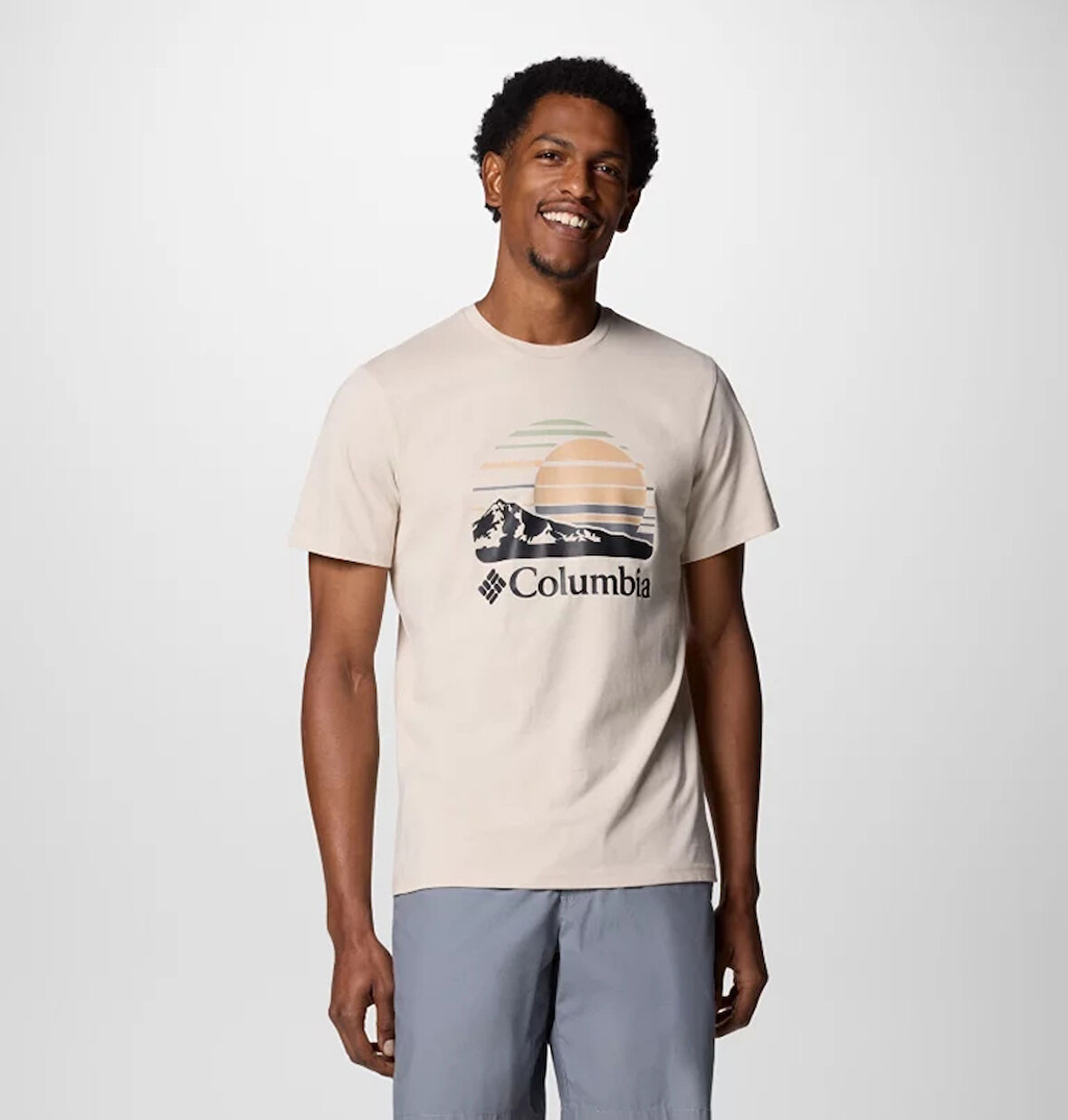 Columbia CSC M Peaceful Perspective SS Tee CS0412