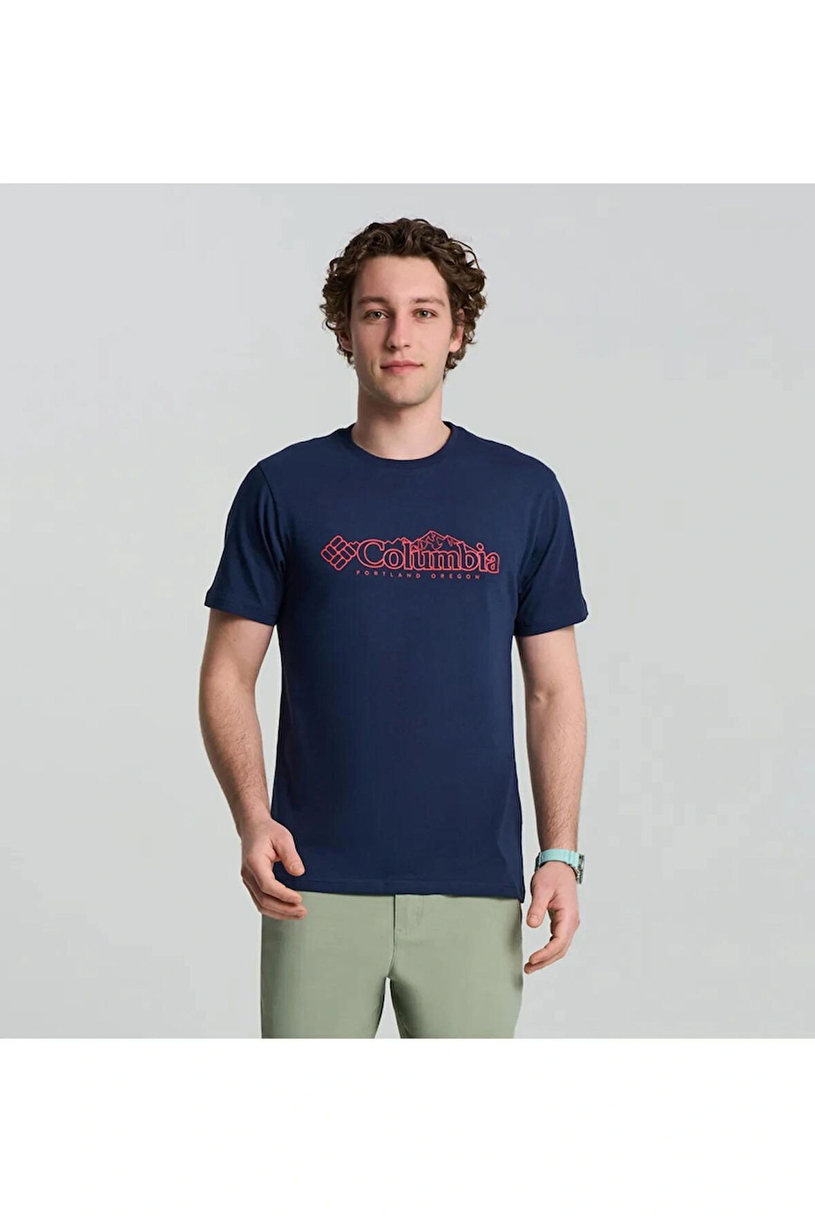 CS0414 CSC M BRANDED PEAKS SS TEE