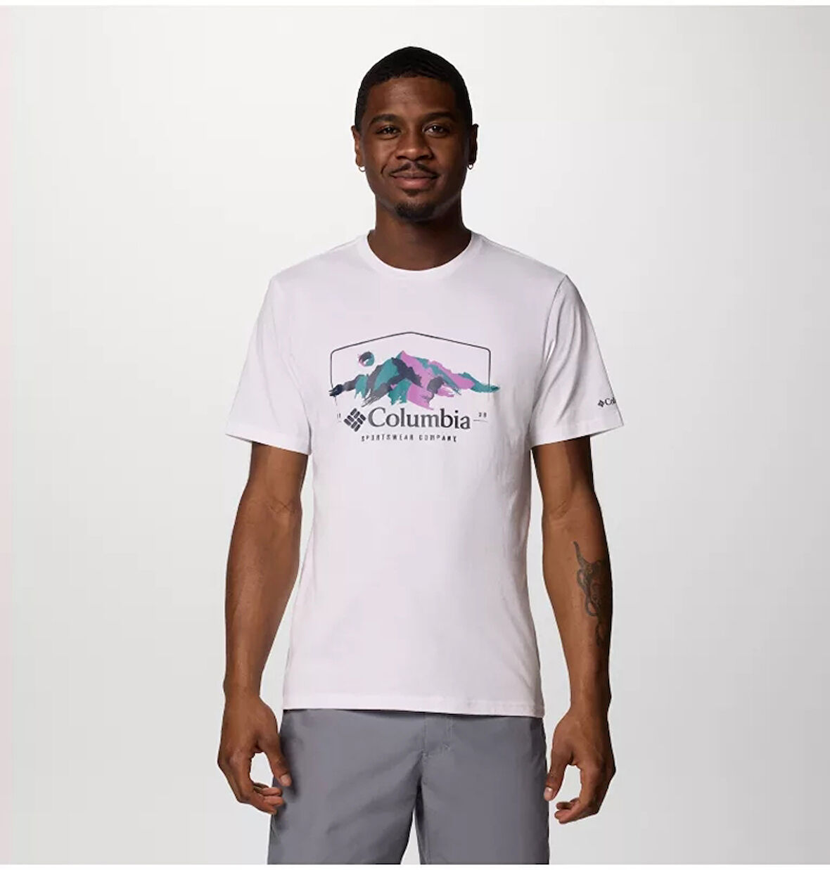 Columbia CSC M Brush With Nature SS Tee Erkek Kısa Kollu Tişört CS0411