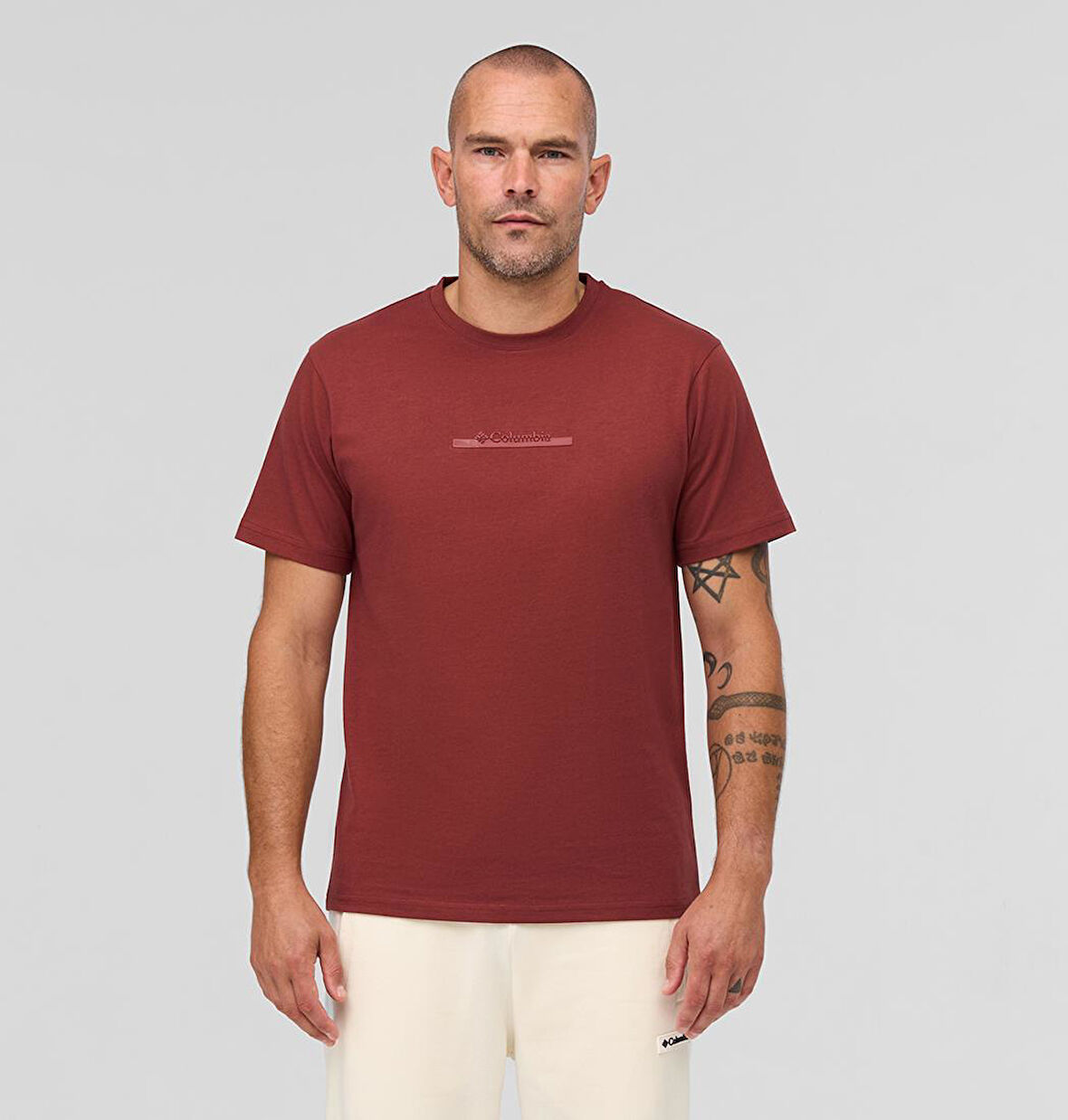 Columbia Csc M Bar Split Graphic Ss Tee Erkek Tişört CS0121