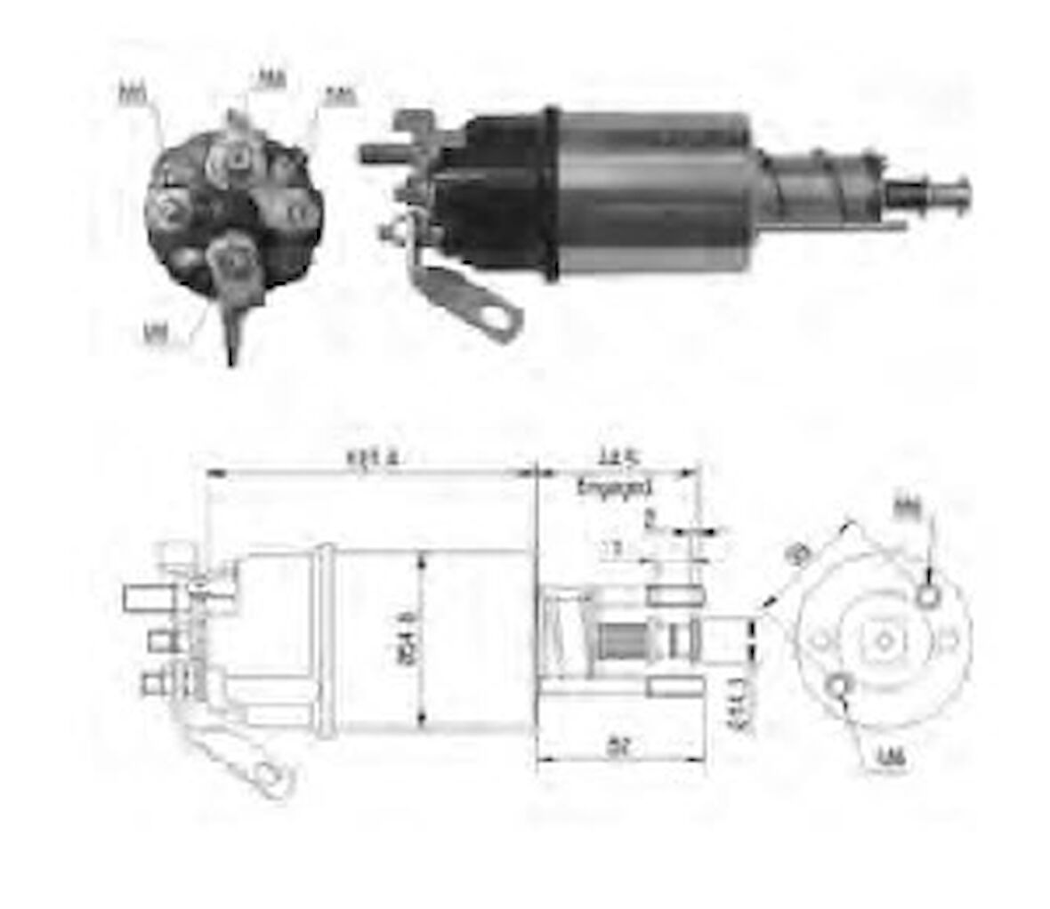 Unıversal Marş Otomatiği-Luc 12v Ford Bmc - Ygt-Lu13610c