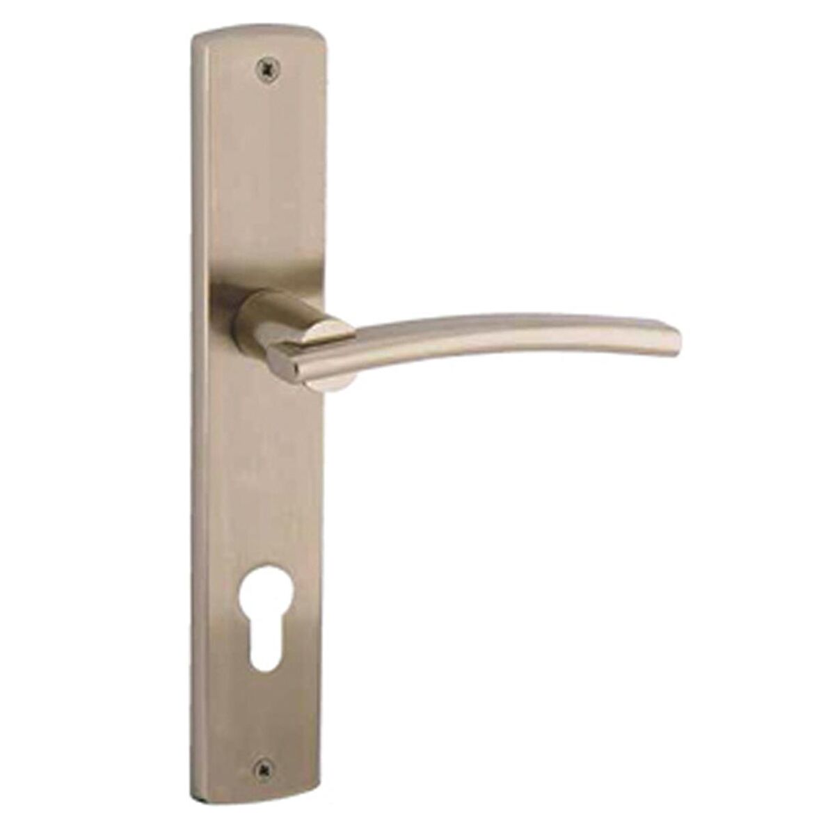 DOĞANLAR LALE SATEN NİKEL AYNALI YALE KAPI KOLU