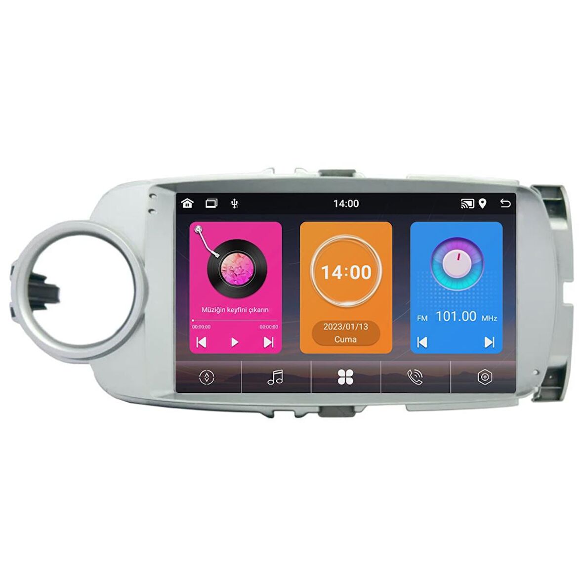 Toyota Yaris Android Multimedya Sistemi (2012-2020) CRV-4547XAA