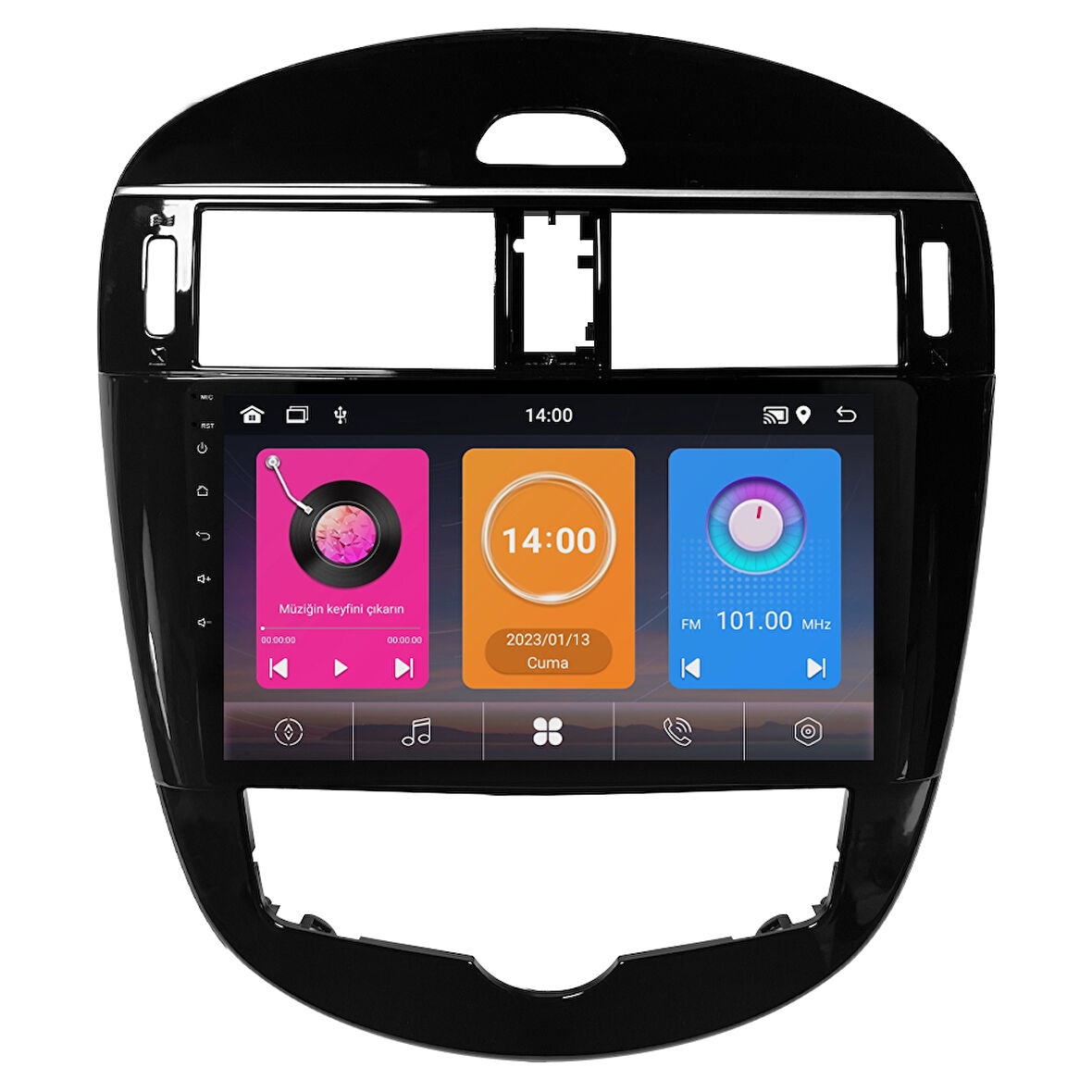 Nissan Pulsar Android Multimedya Sistemi (2015-2018) CRV-4755XAA