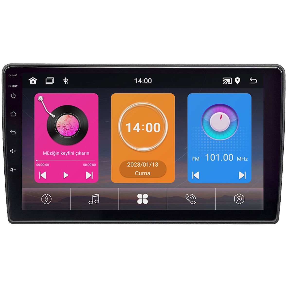 Fiat 500L Android Multimedya Sistemi (2012) CRV-4653XAA