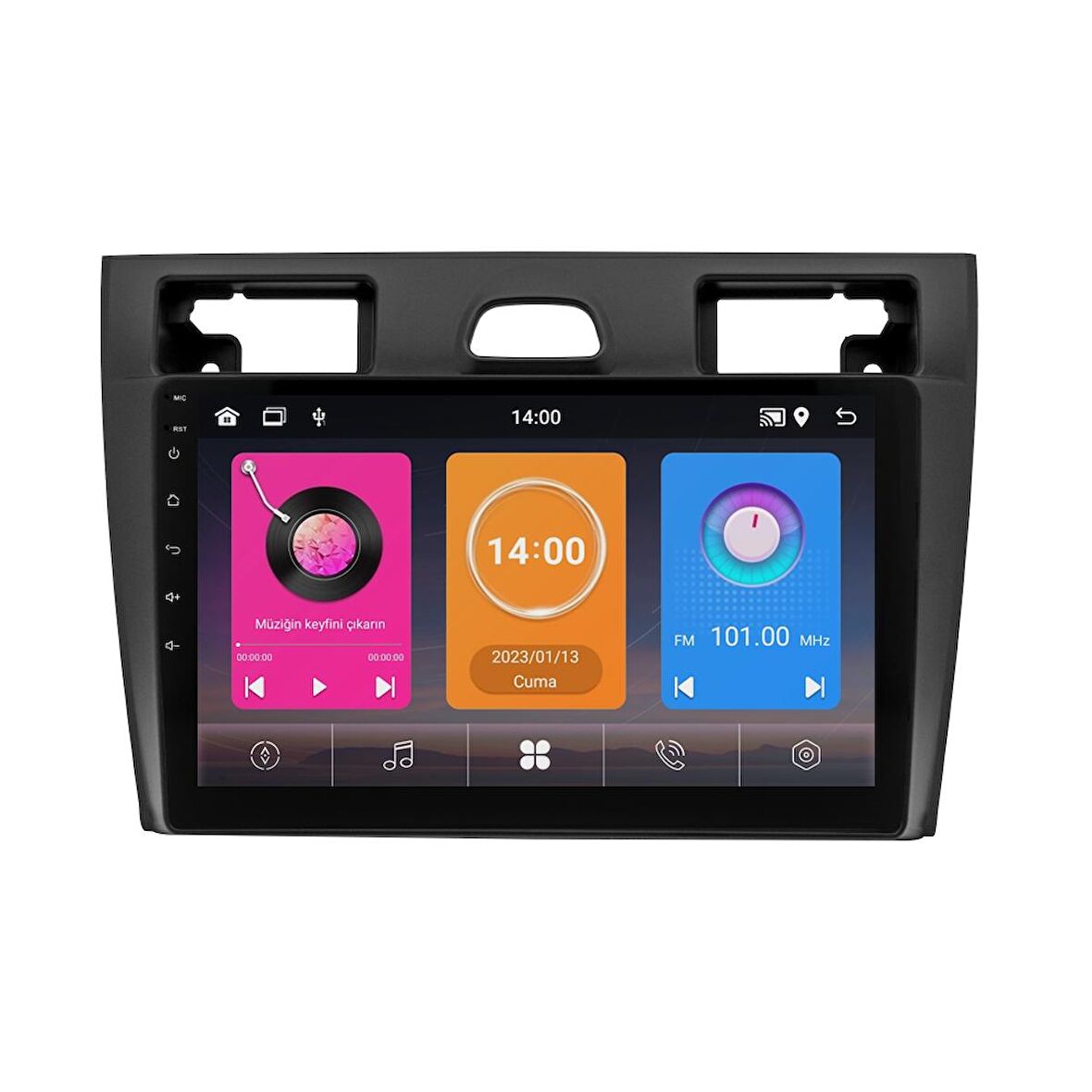 Ford Fiesta Android Multimedya Sistemi (2006-2009) CRV-243XAA