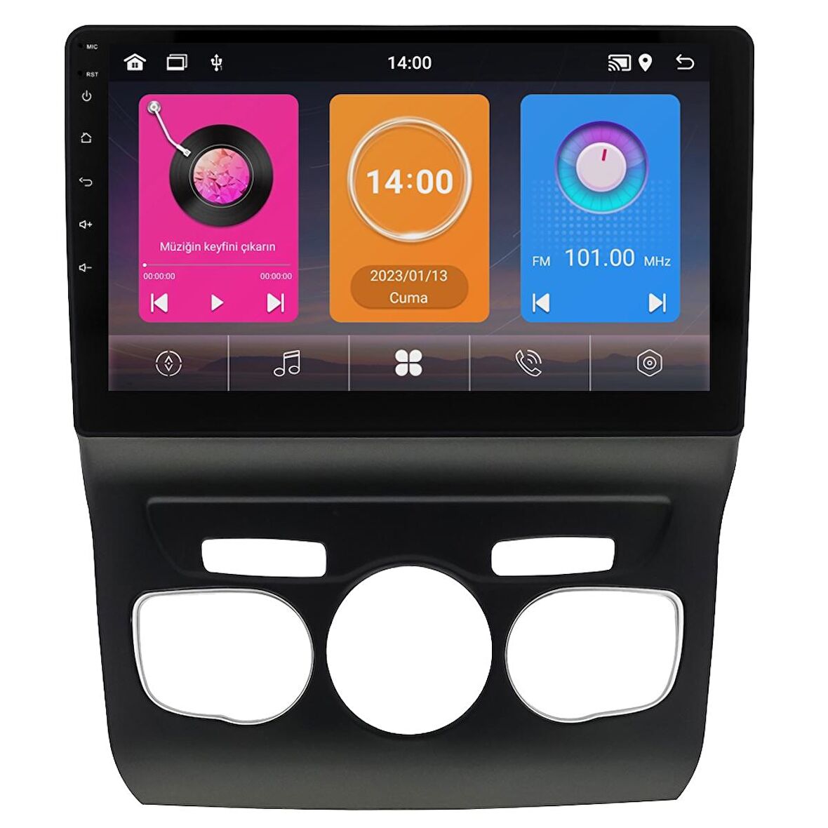 Citroen C4 Android Multimedya Sistemi (2011-2019) CRV-4071XAA