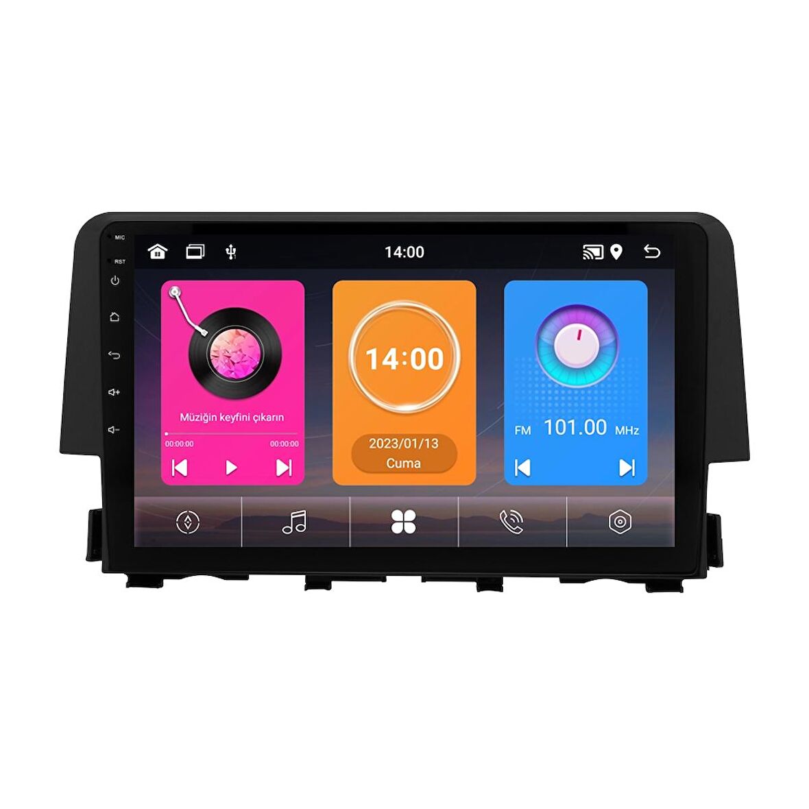 Honda Civic FC5 Android Multimedya Sistemi (2016-2021) CRV-4146XAA