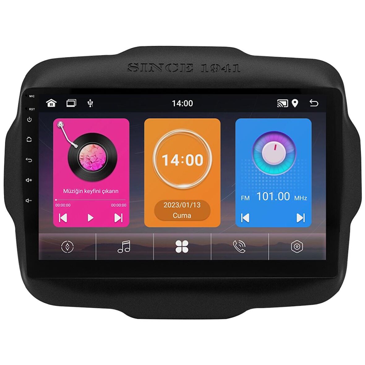 Jeep Renegade Android Multimedya Sistemi (2014-2023) CRV-4301XAA