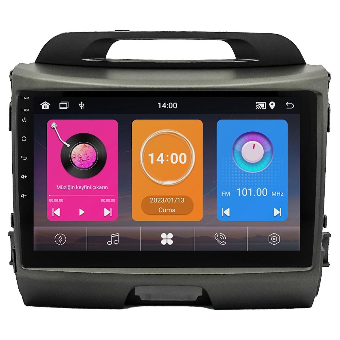 Kia Sportage Android Multimedya Sistemi (2011-2015) CRV-4315XAA