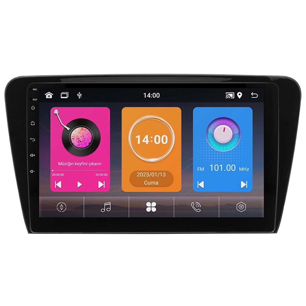 Skoda Octavia Android Multimedya Sistemi (2013-2017) CRV-4483XAA