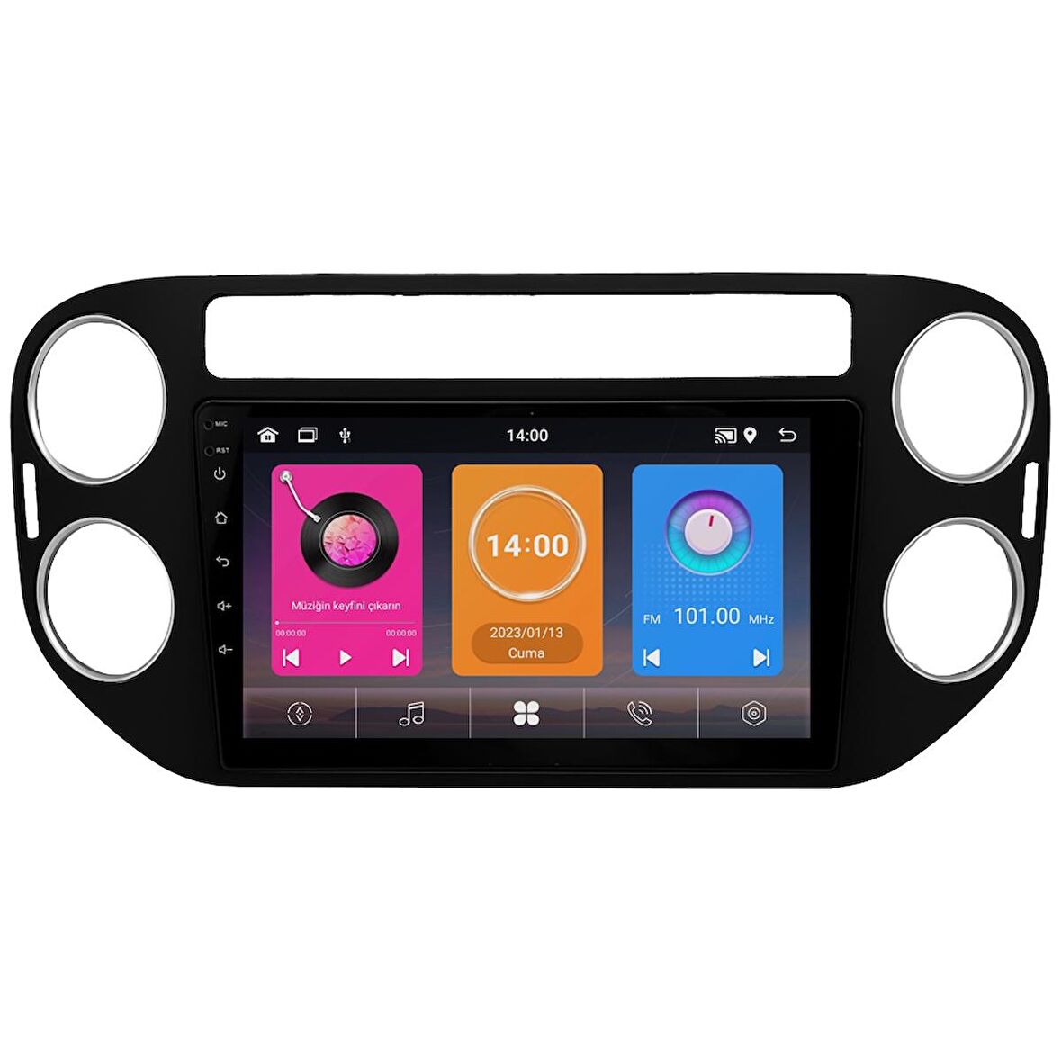 Volkswagen Tiguan Android Multimedya Sistemi (2008-2016) CRV-4581XAA