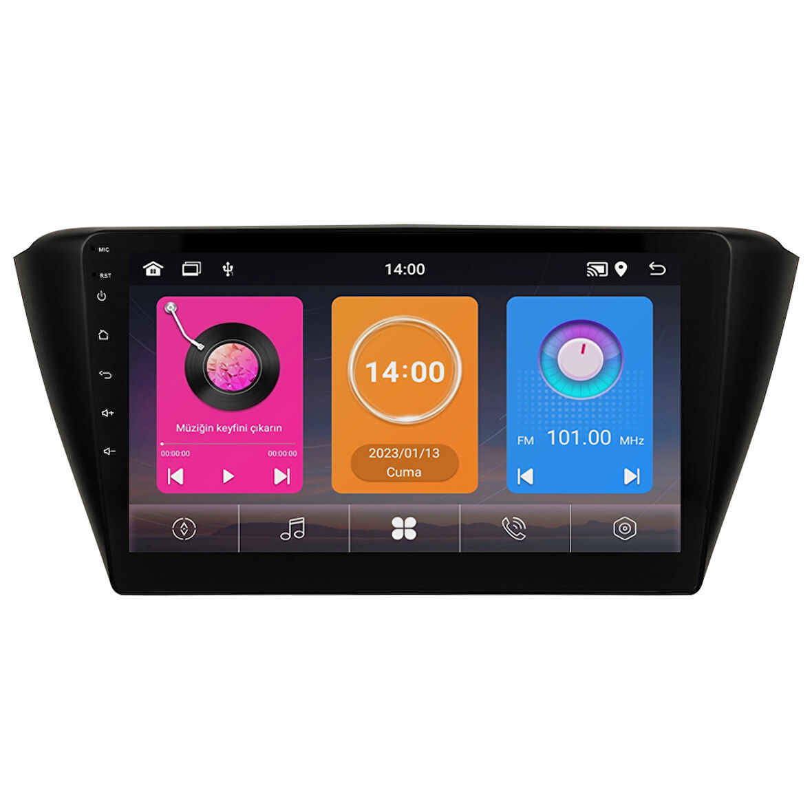 Skoda Fabia Android Multimedya Sistemi (2014-2018) CRV-4818XAA