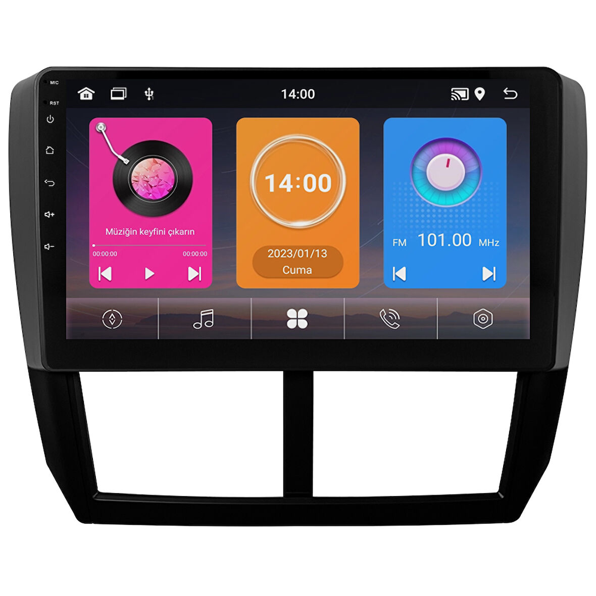 Subaru Forester Android Multimedya Sistemi (2008-2013) CRV-4823XAA