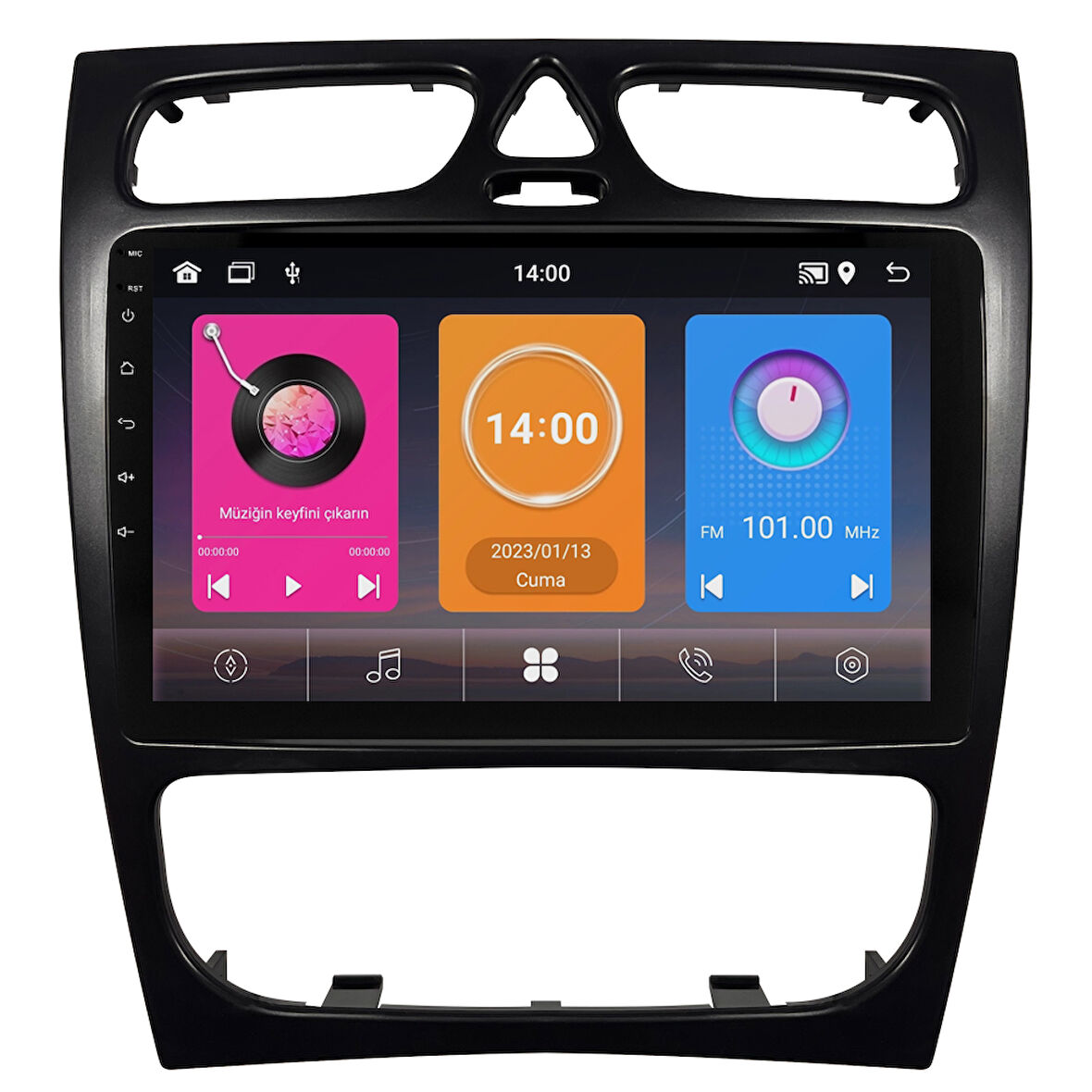 Mercedes C Serisi W203 Android Multimedya Sistemi (2002-2004) CRV-4839XAA