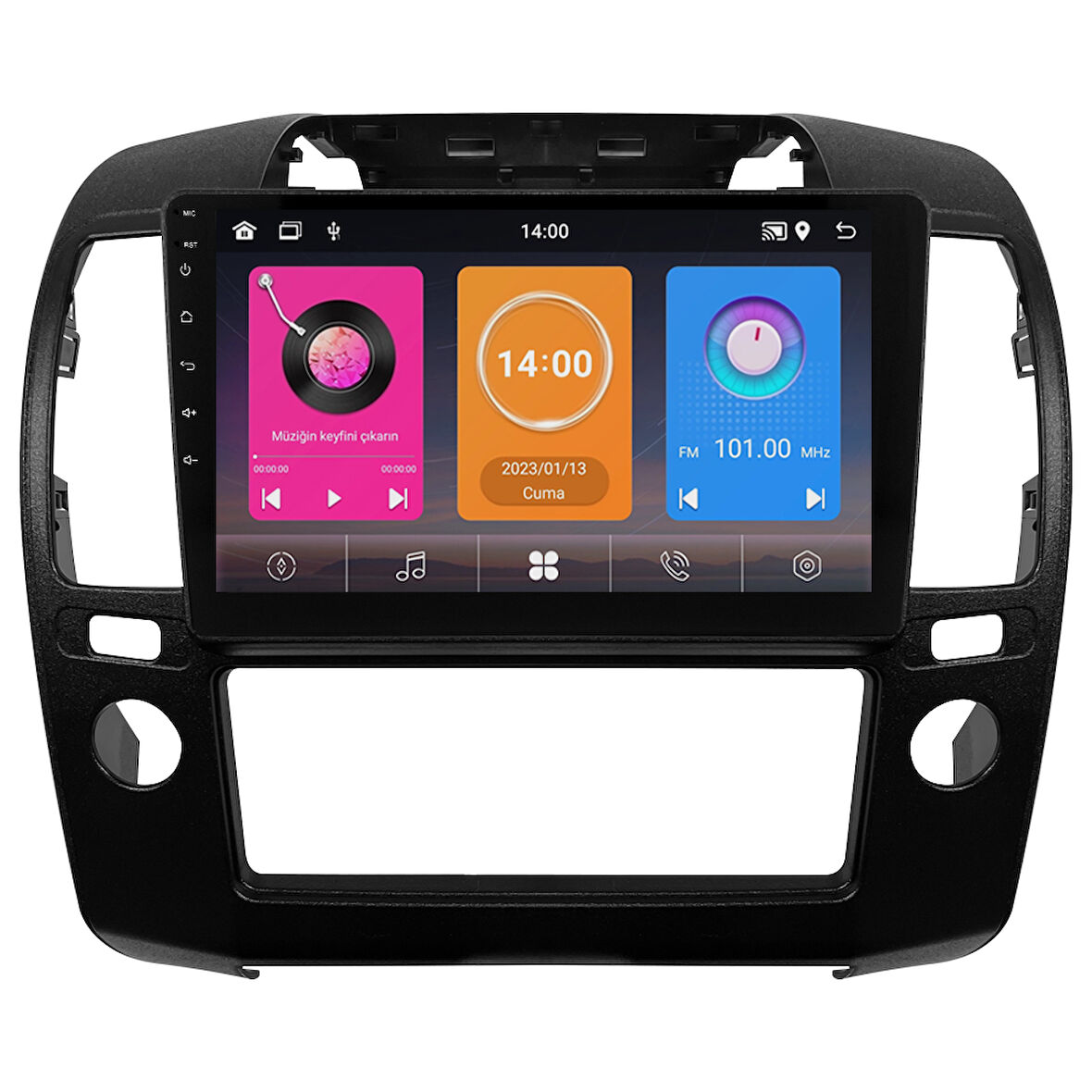 Nissan Navara Android Multimedya Sistemi (2006-2012) CRV-4847XAA