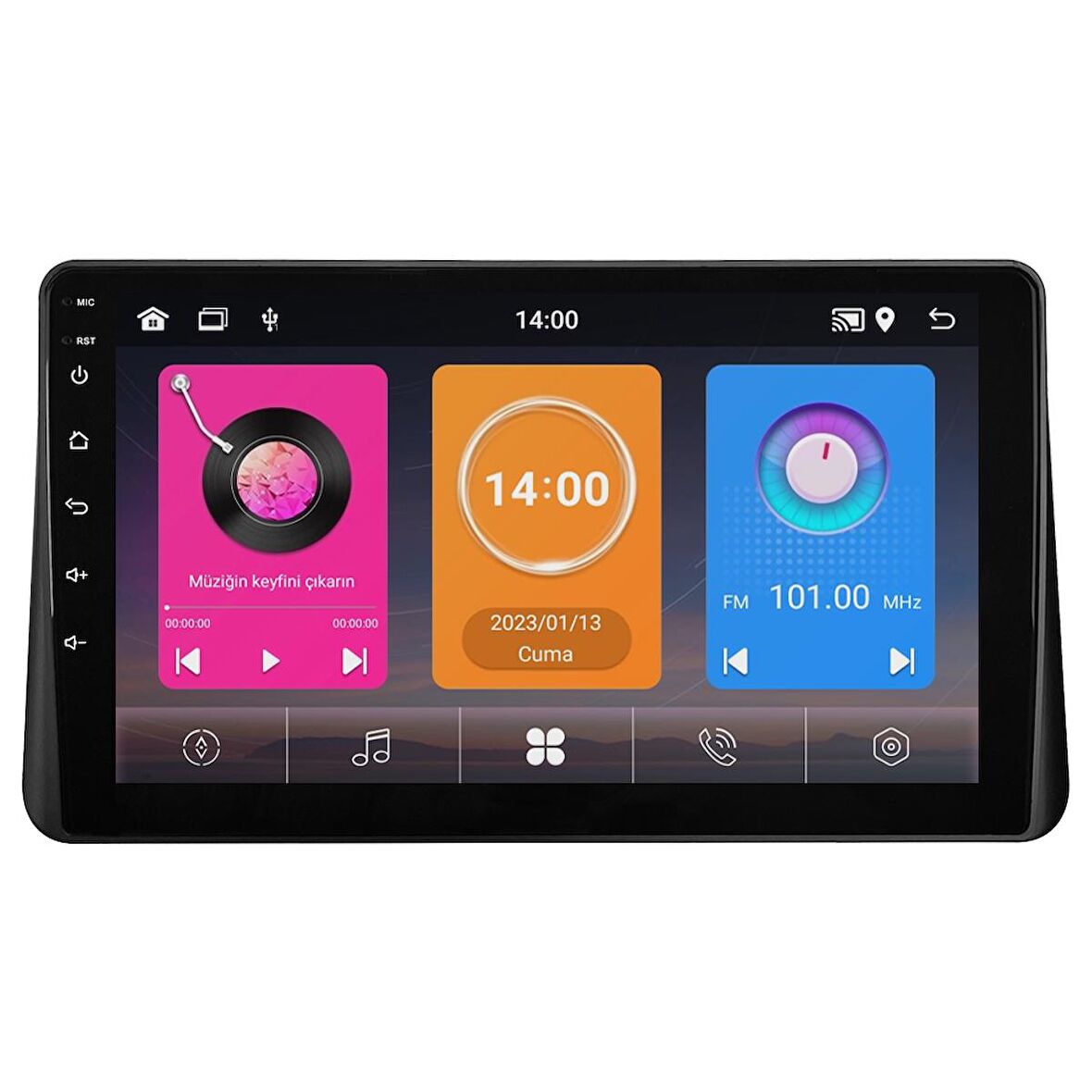 Ford Courier Android Multimedya Sistemi (2013-2024) CRV-4112XAA