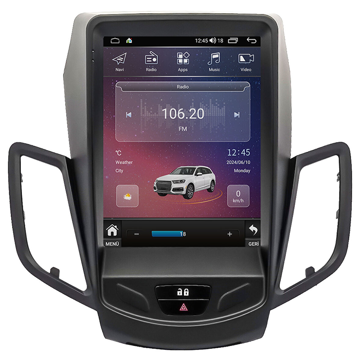 Ford Fiesta Android Multimedya Sistemi (2010-2017) CRV-4126XAA