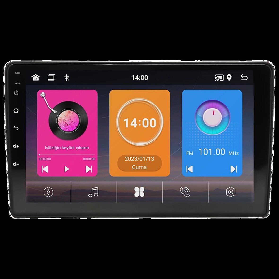 Mitsubishi L200 Android Multimedya Sistemi (2020-2023) CRV-4136XAA