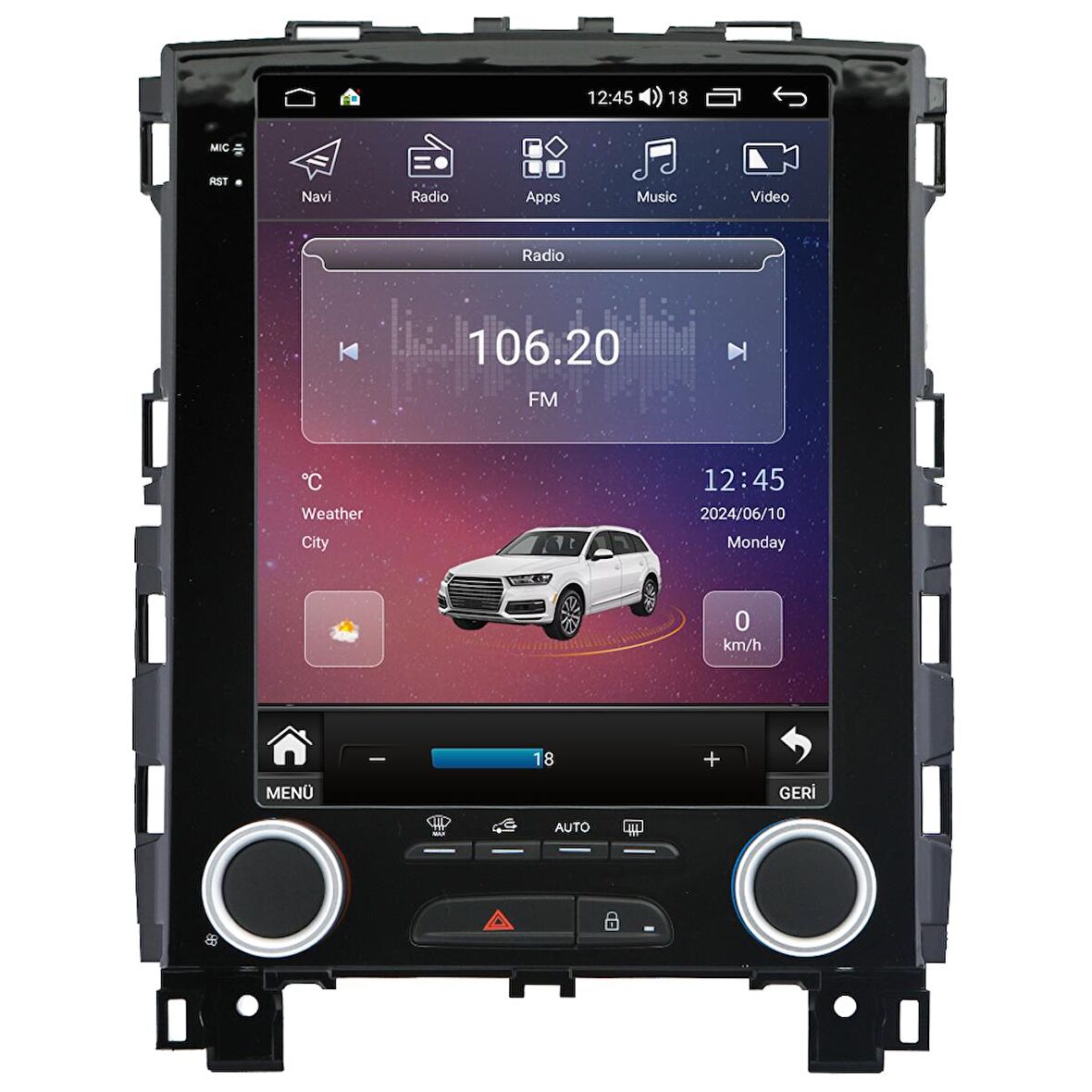 Renault Megane 4 Android Multimedya Sistemi (2016-2024) CRV-4453XAA