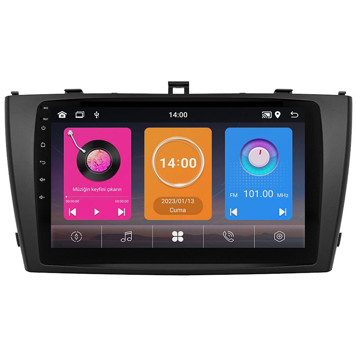 Toyota Avensis Android Multimedya Sistemi (2010-2014) CRV-4554XAA