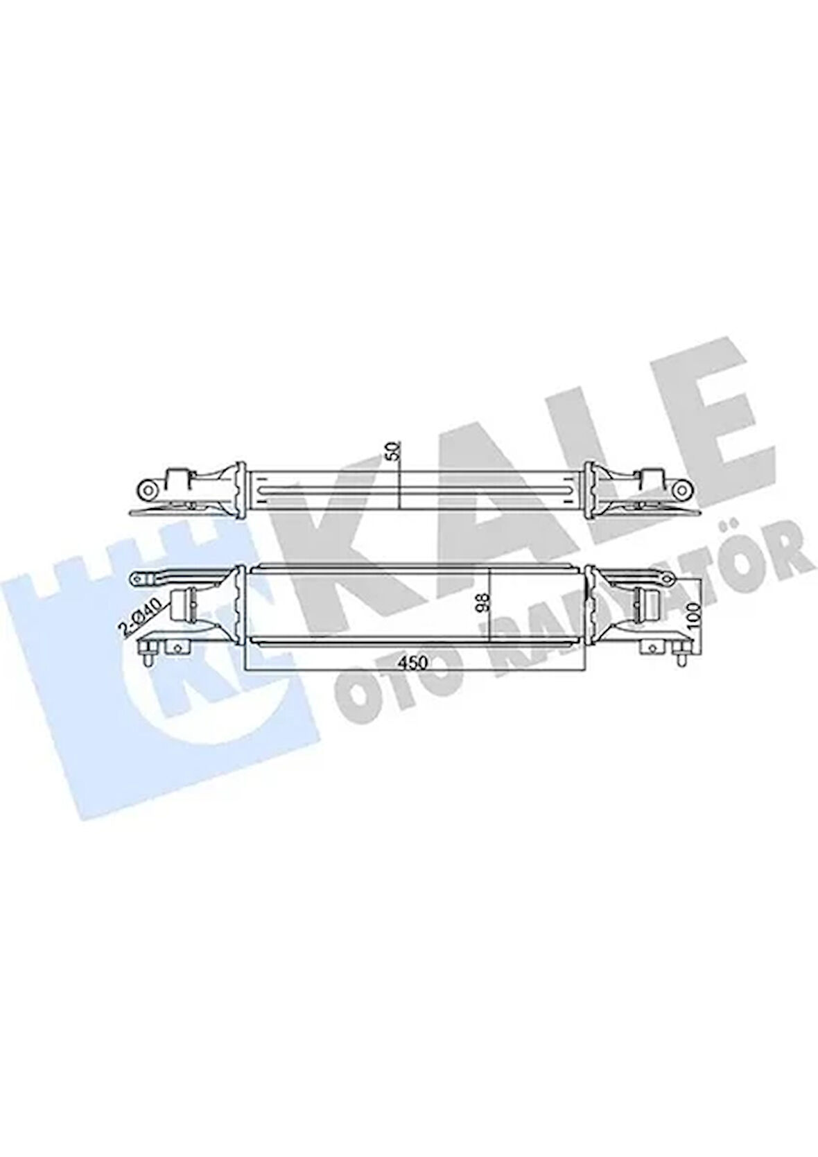 Opel Turbo Radyatörü - Turbo Radyatörü - 55702194