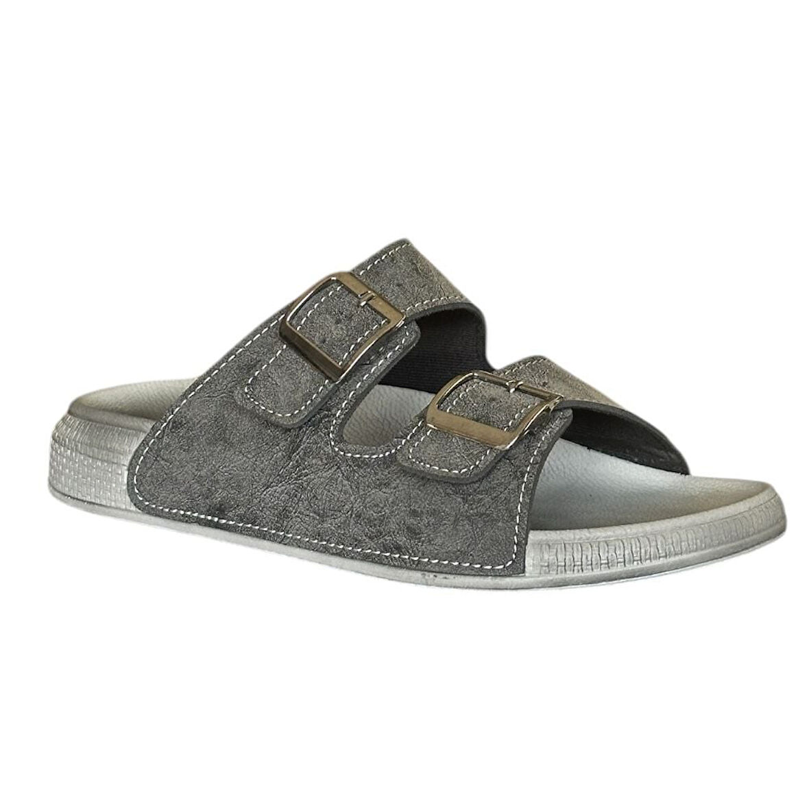 Gezer 16386.00 Gri Erkek Günlük Terlik