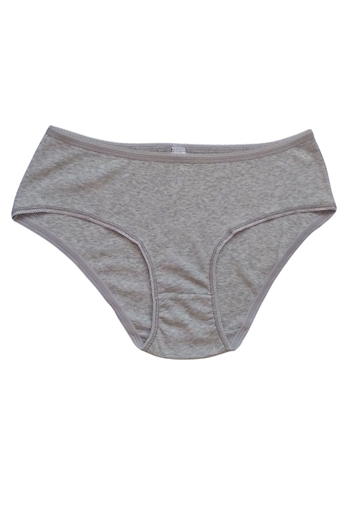 Kadın Pamuklu Orta Bel Geniş Bel Lastikli Slip (2677) MAN2677