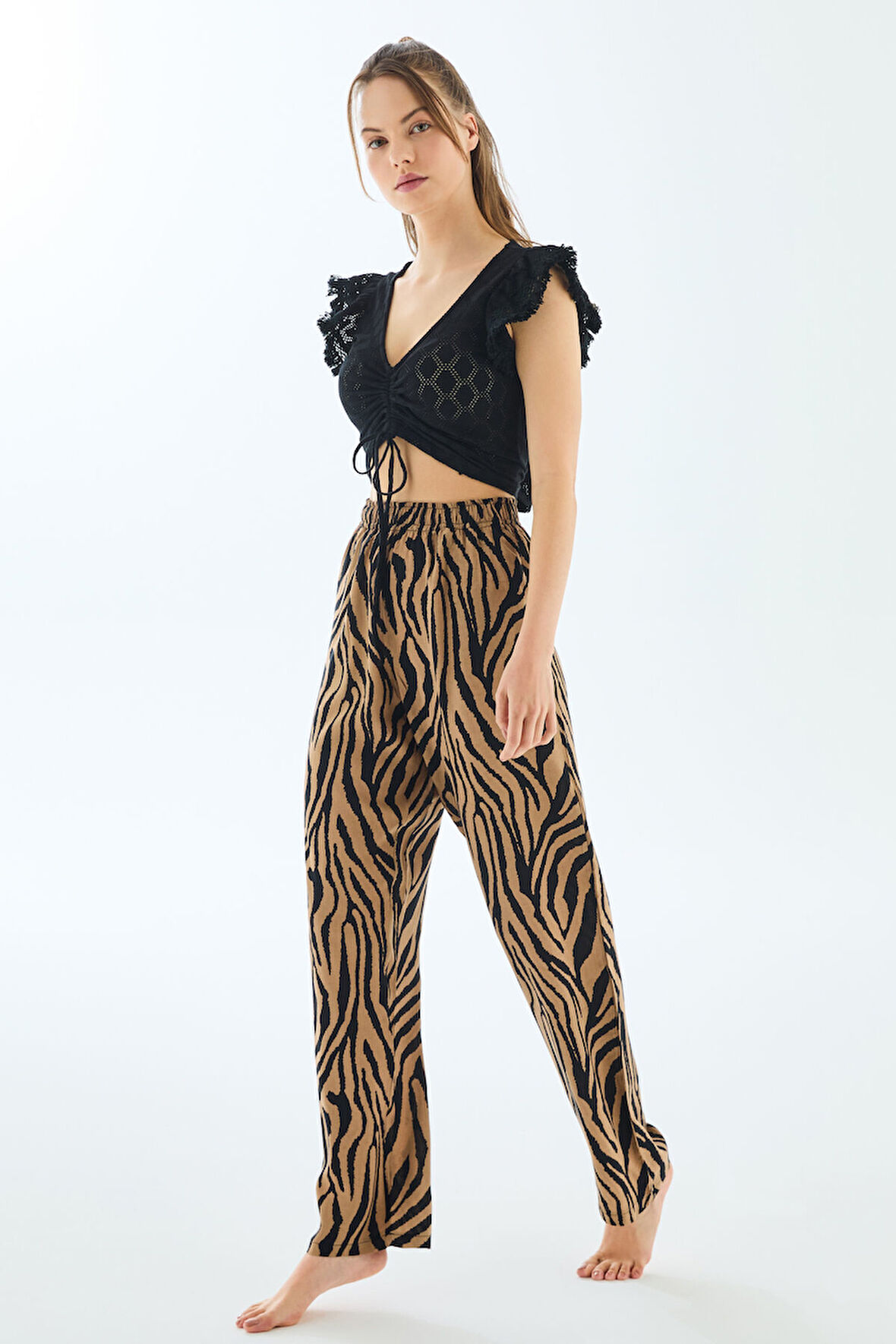 11637 Kadın Büstiyer ve Pantolon Takım MAN11637