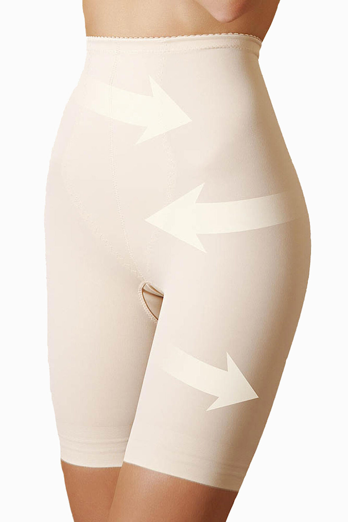 Anıl 2445 Bel Lastiği Kaymaz Alttan Açılır Şort Korse